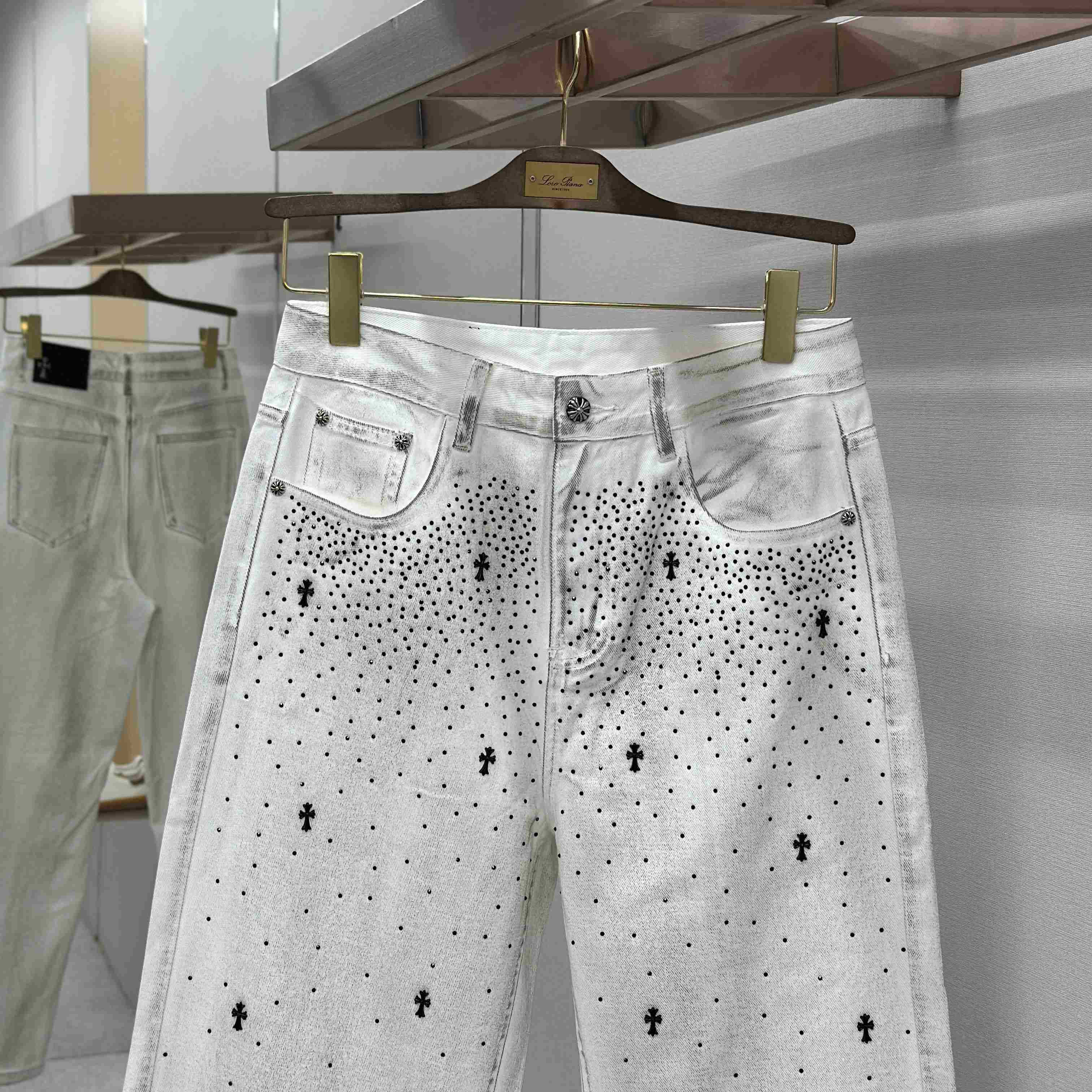 Chrome Hearts Jeans - DopestKickz