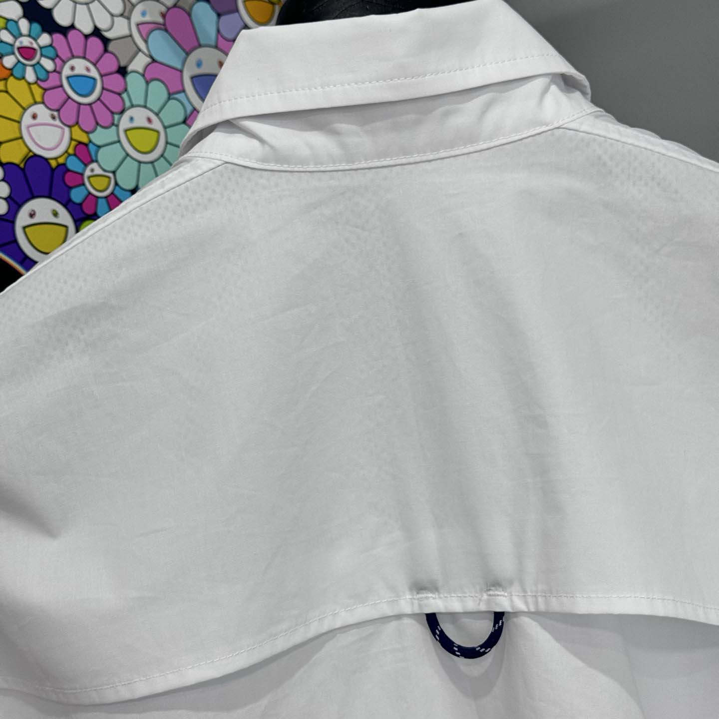 Miu Miu Logo-embroidered Cropped Poplin Shirt - DopestKickz