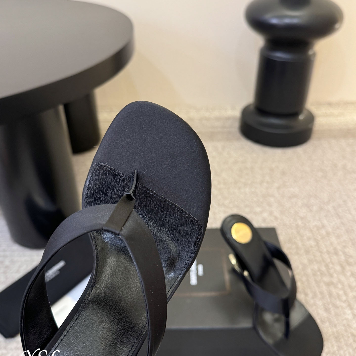 Saint Laurent OPYUM Mules In Satin  Crepe - DopestKickz