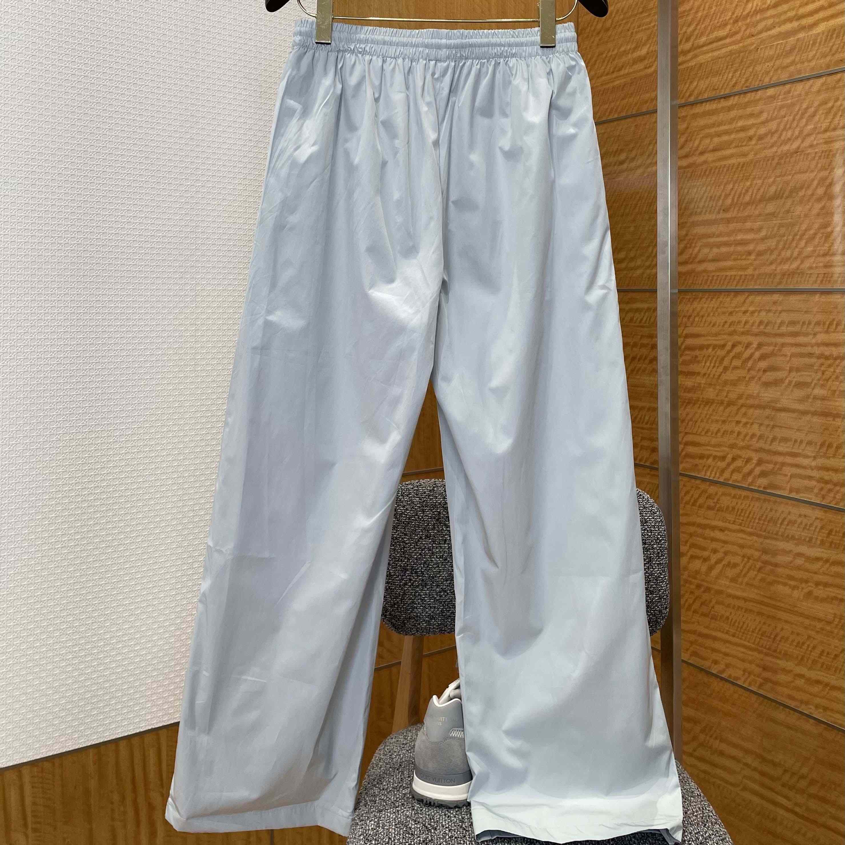 Balenciaga 3B Football Tracksuit Pants In New Grey - DopestKickz