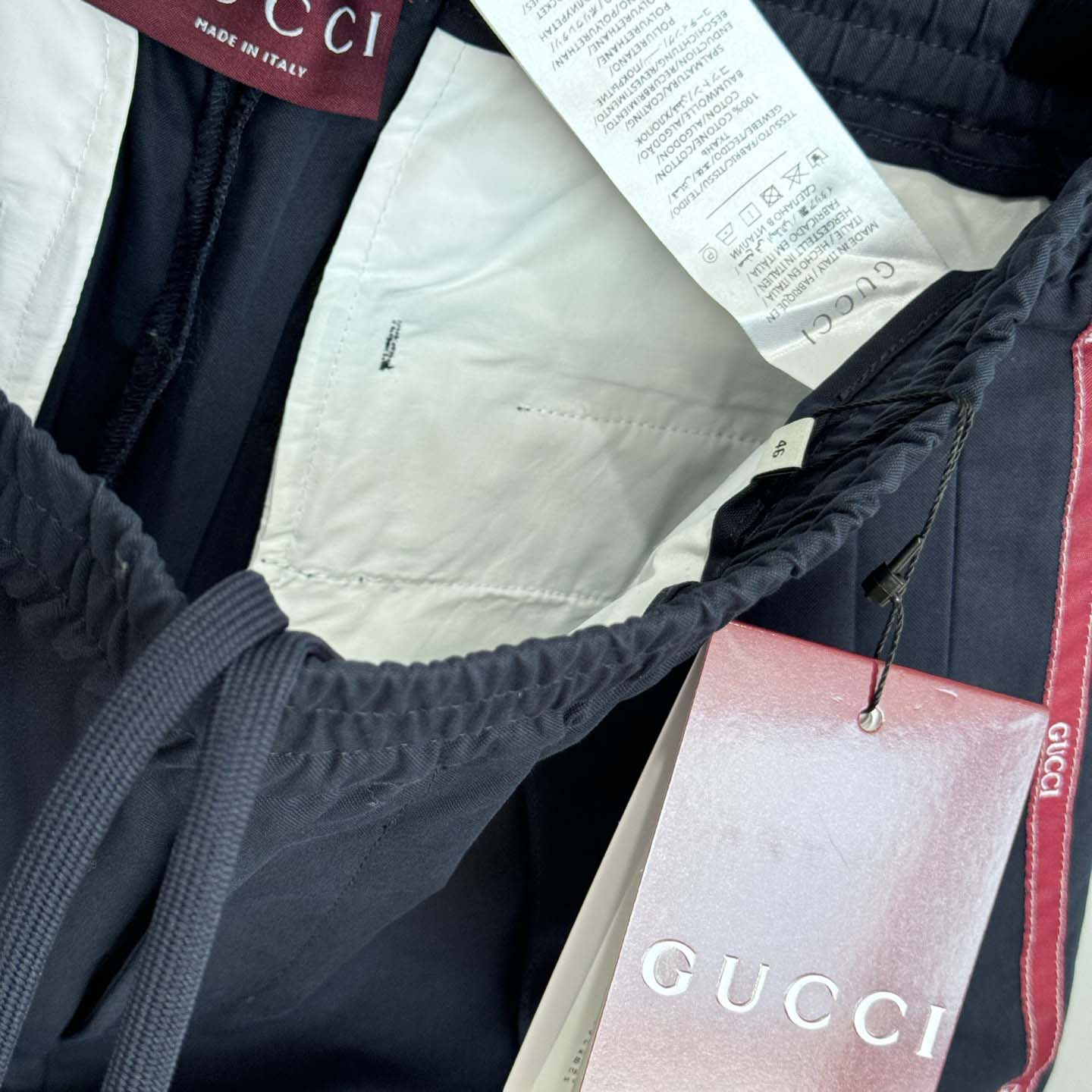 Gucci Selvedge Cotton Leisure Trousers - DopestKickz