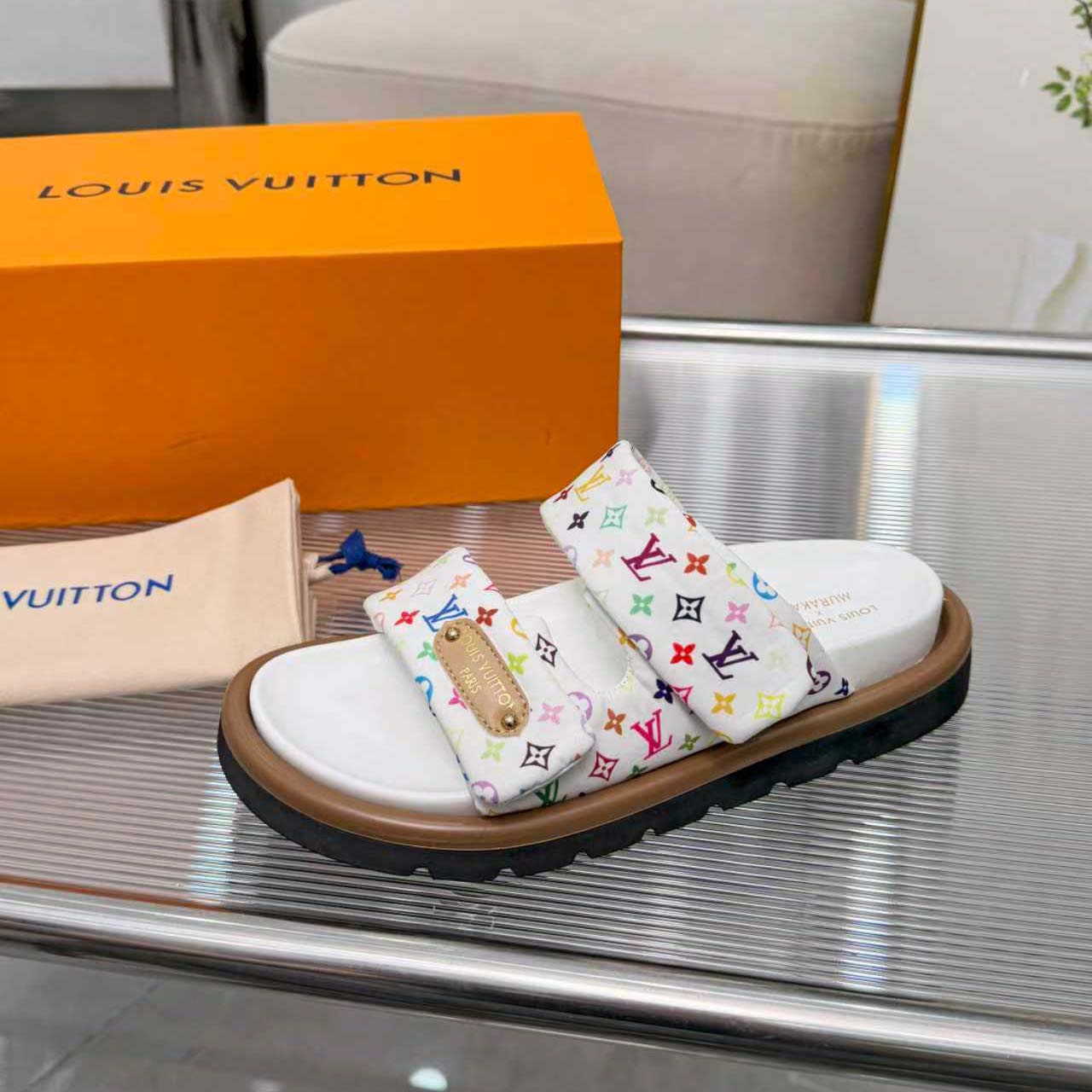 Louis Vuitton LV x TM Pool Pillow Comfort Mule   1AJNEW - DopestKickz