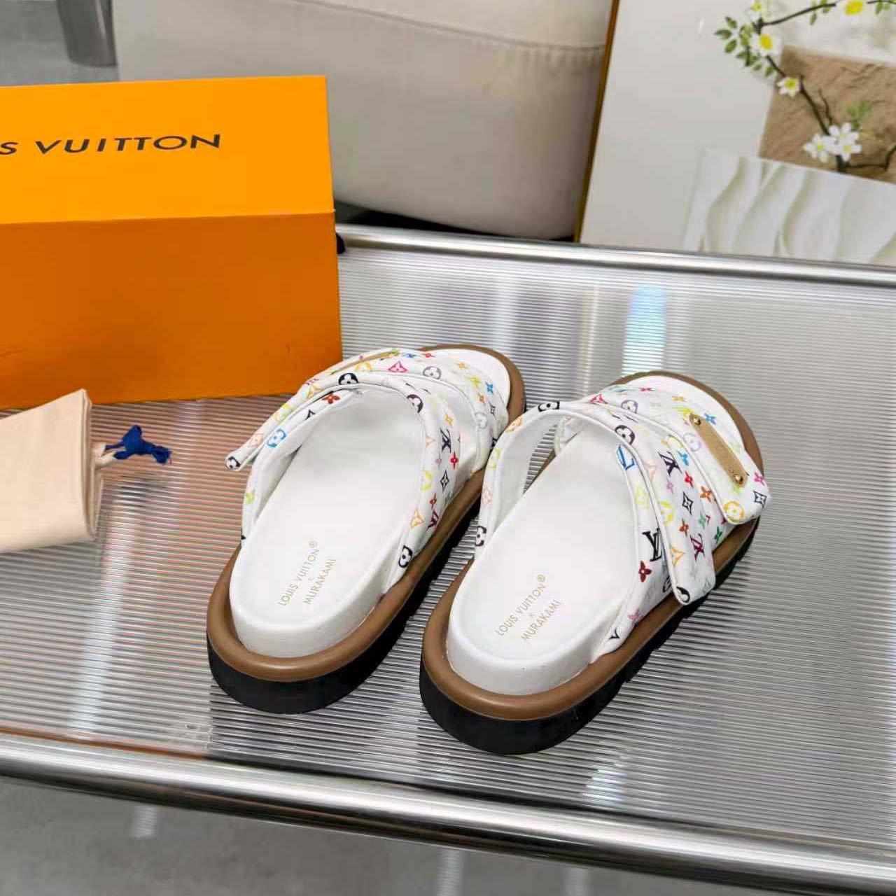 Louis Vuitton LV x TM Pool Pillow Comfort Mule   1AJNEW - DopestKickz