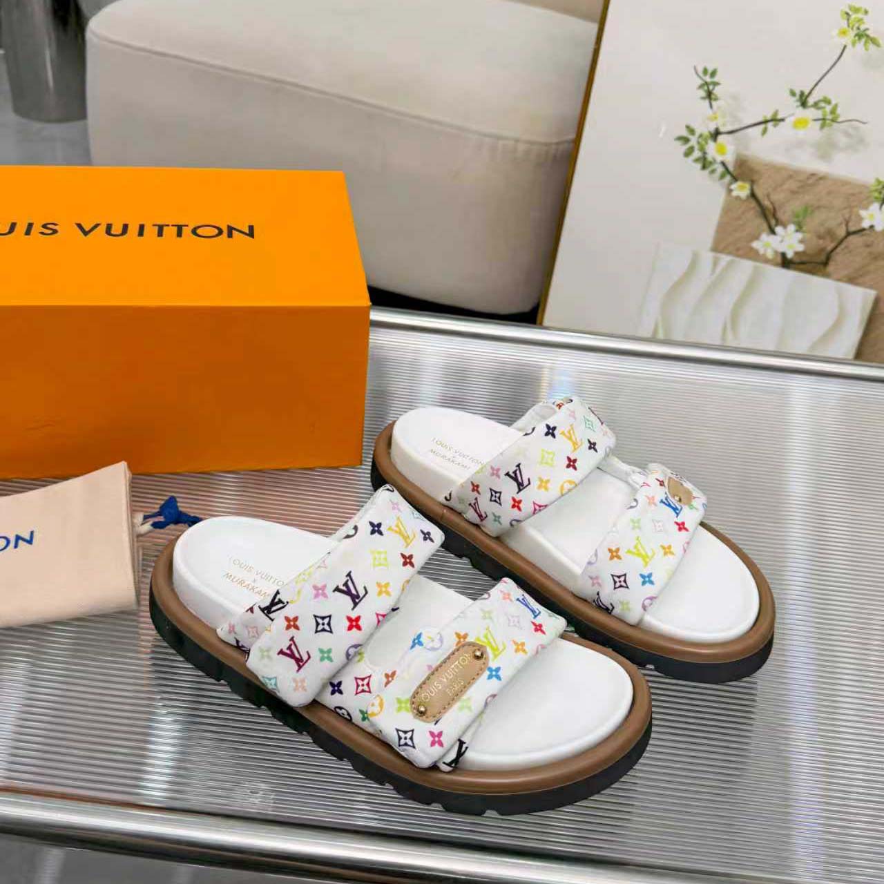 Louis Vuitton LV x TM Pool Pillow Comfort Mule   1AJNEW - DopestKickz