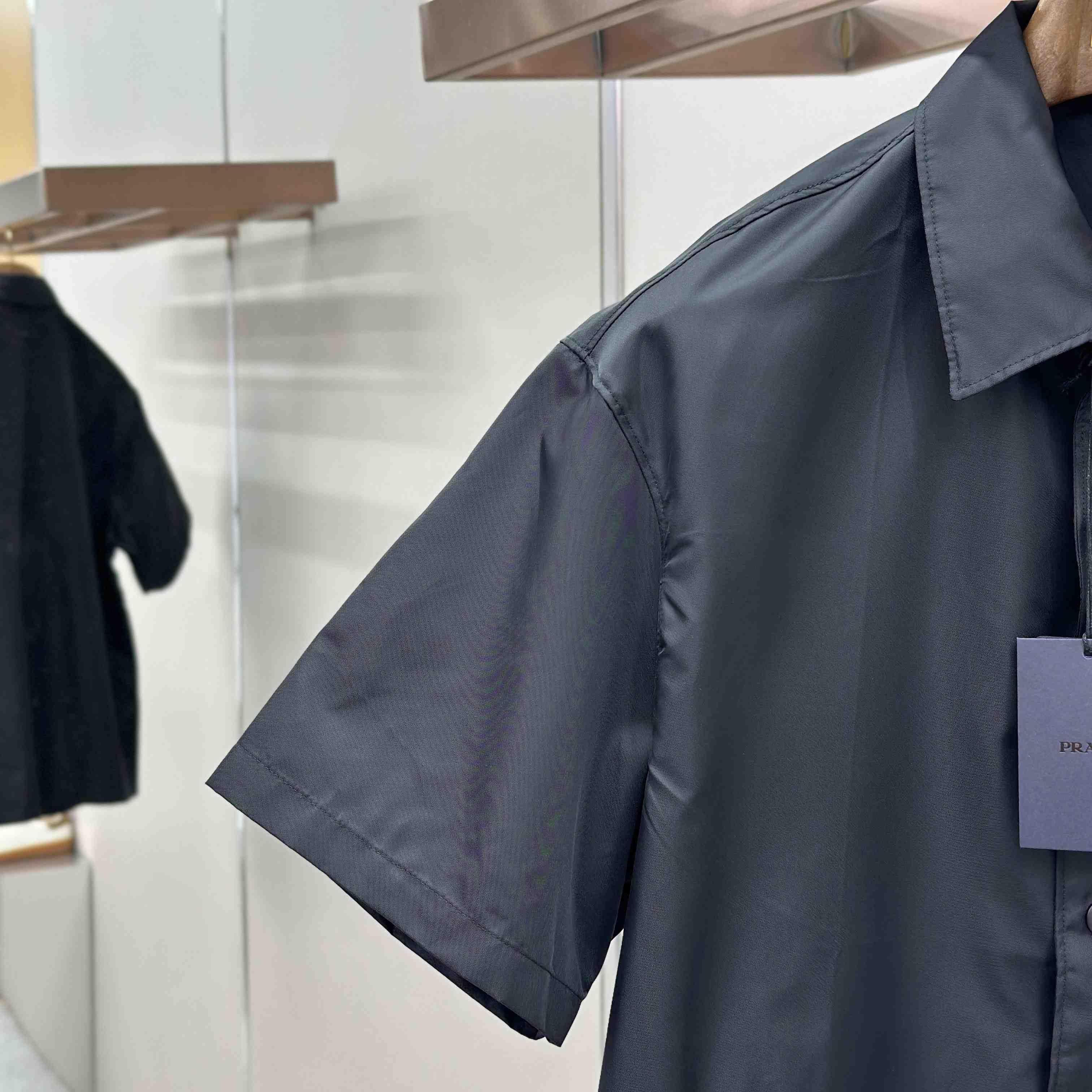 Prada Re-Nylon Short-Sleeved Shirt - DopestKickz
