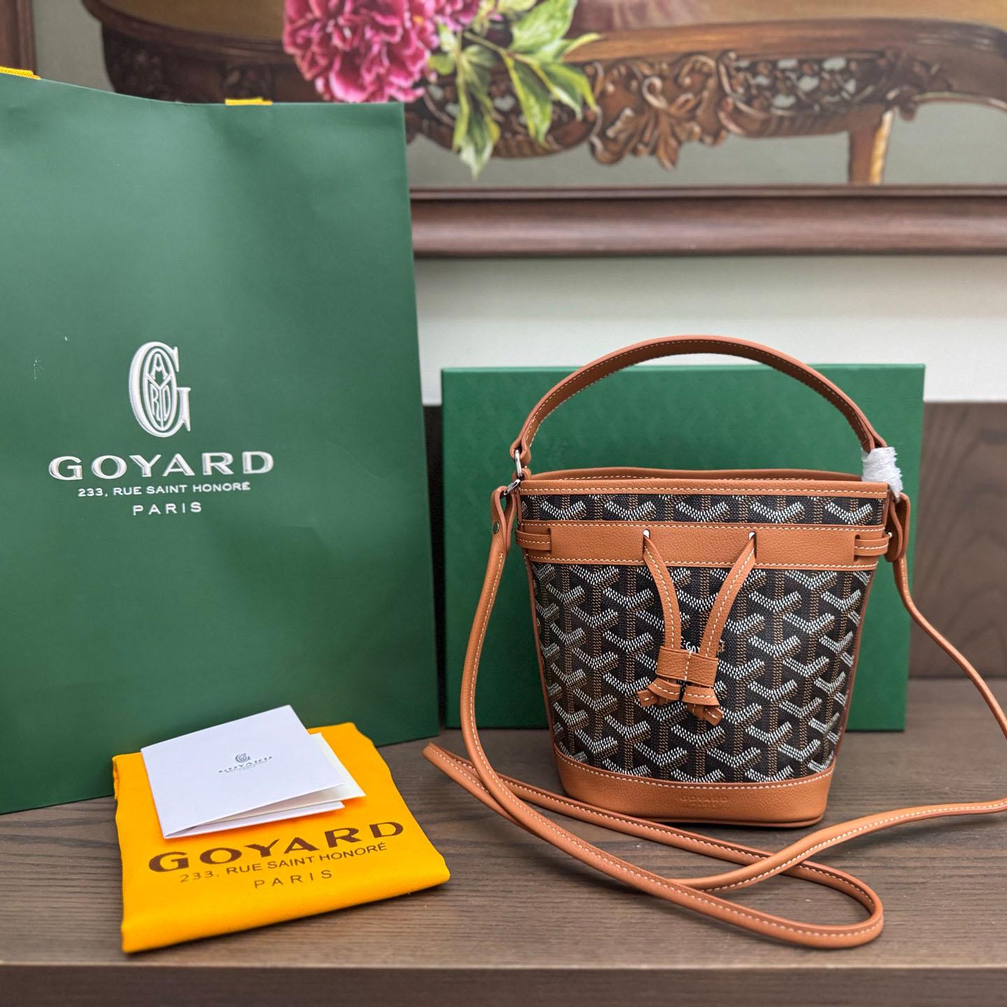 Goyard Petit Flot Mini Bucket Bag - DopestKickz