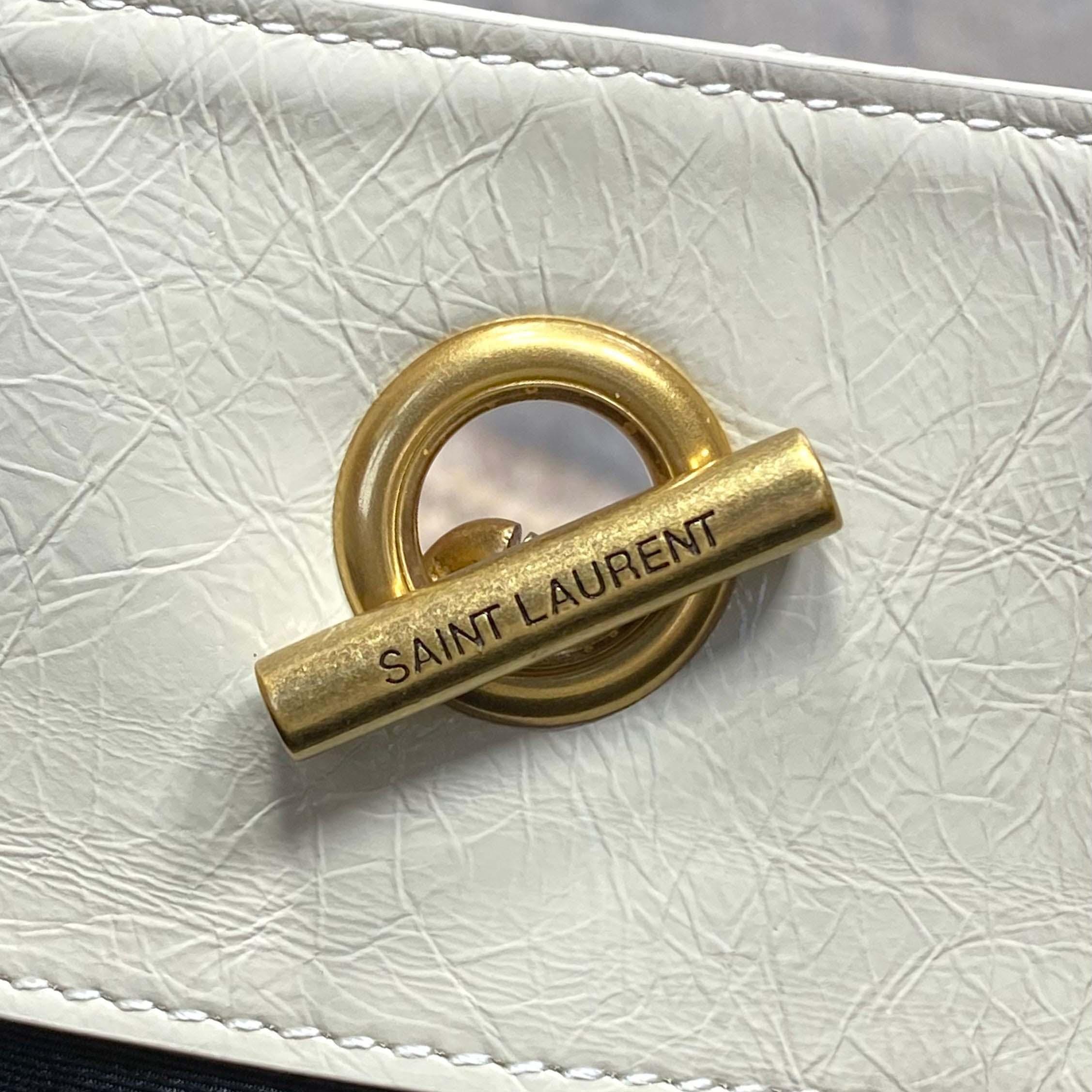 Saint Laurent Nini Shopping In Vintage Leather - DopestKickz