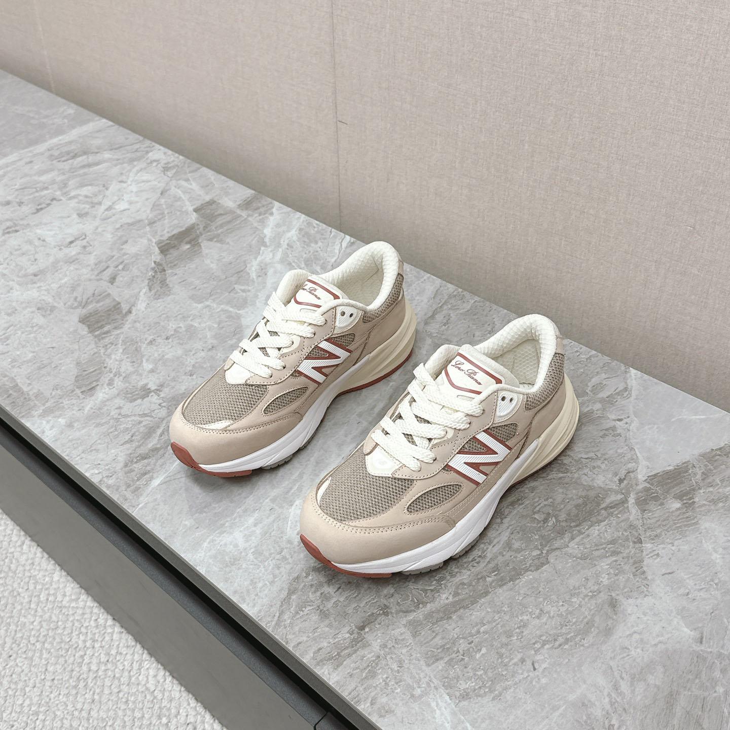 Loro Piana x New Balance 990v6 Made in USA 'Raw Cashew' - DopestKickz