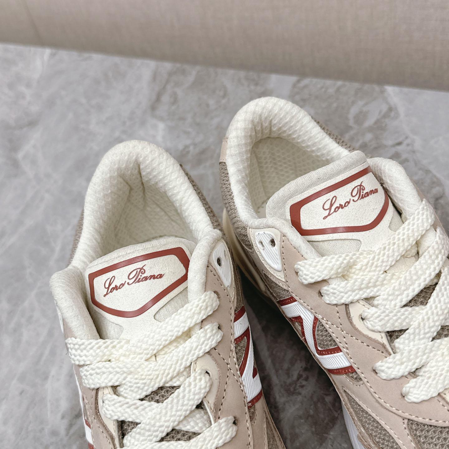 Loro Piana x New Balance 990v6 Made in USA 'Raw Cashew' - DopestKickz