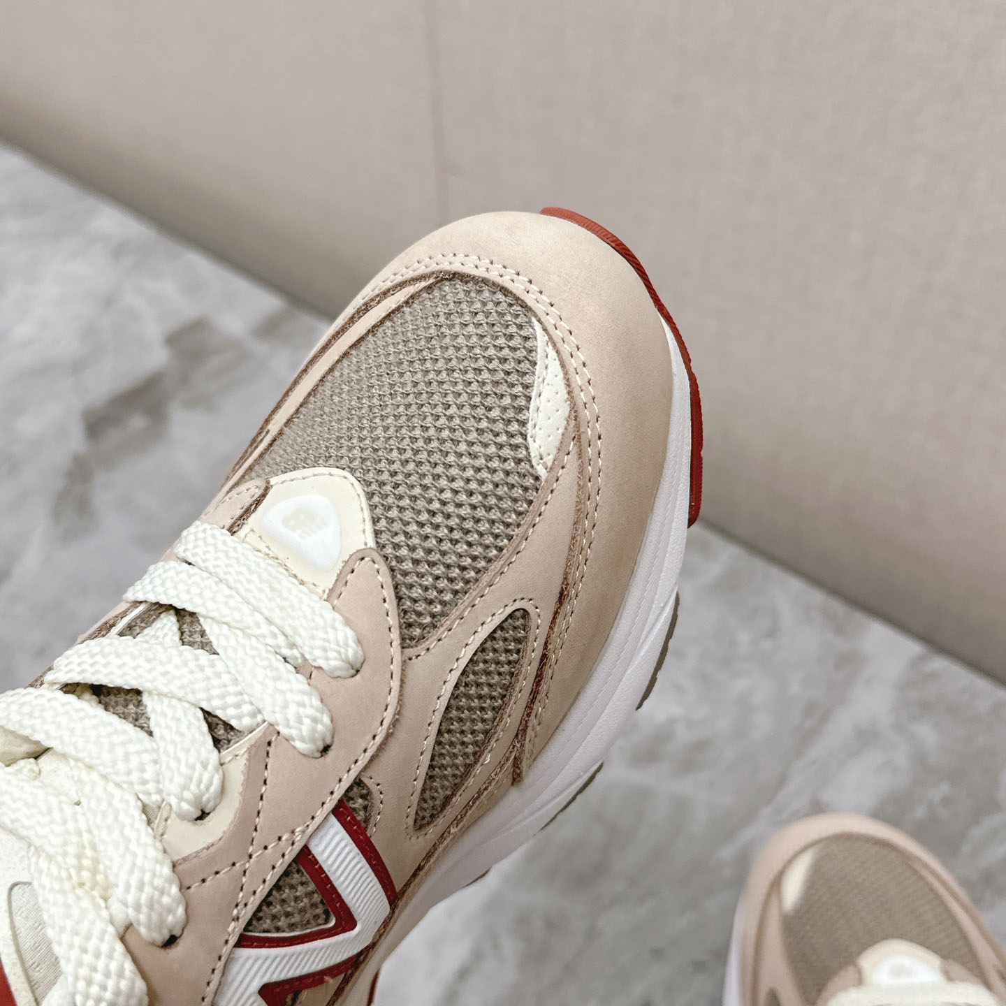 Loro Piana x New Balance 990v6 Made in USA 'Raw Cashew' - DopestKickz