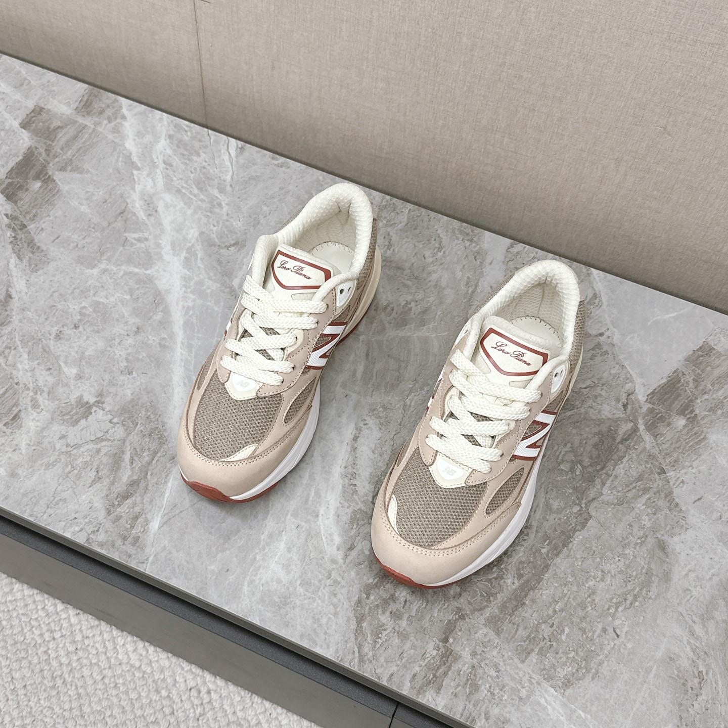 Loro Piana x New Balance 990v6 Made in USA 'Raw Cashew' - DopestKickz