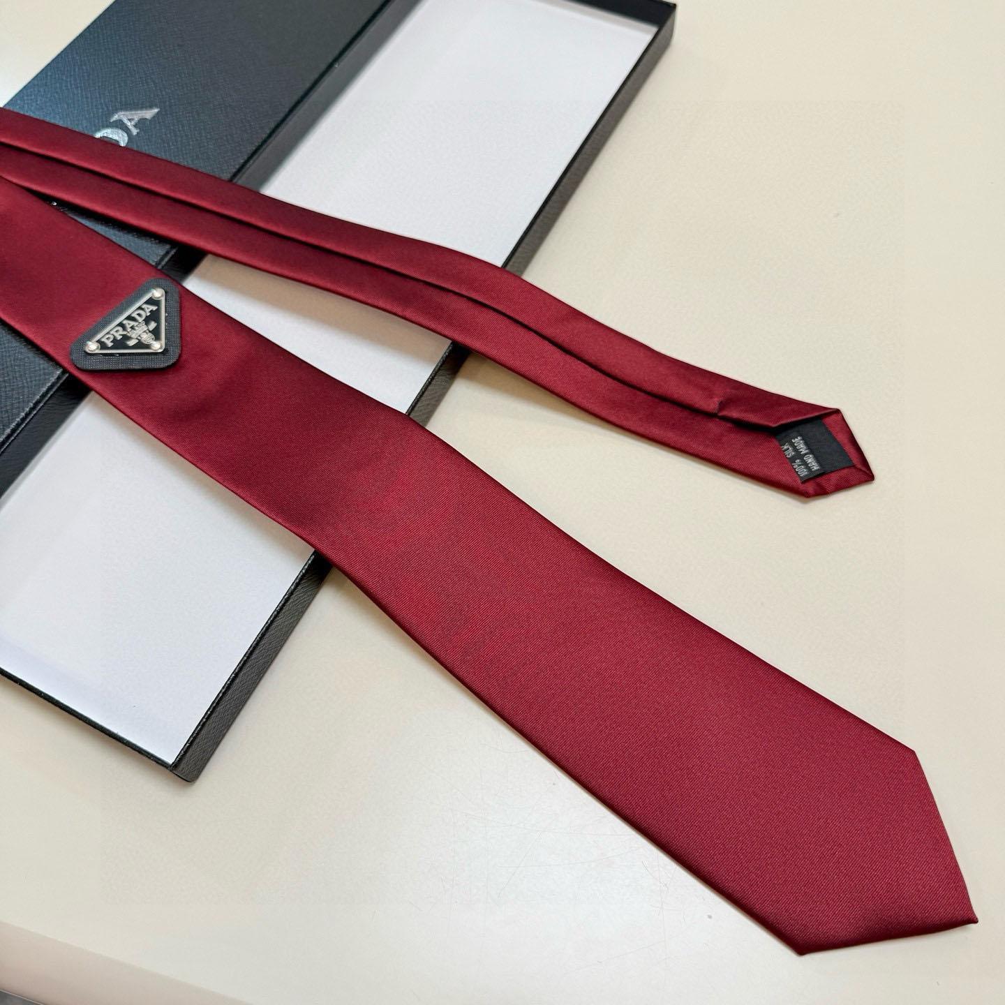 Prada Prada Logo Tie - DopestKickz