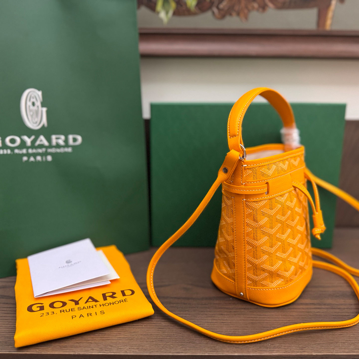 Goyard Petit Flot Mini Bucket Bag - DopestKickz