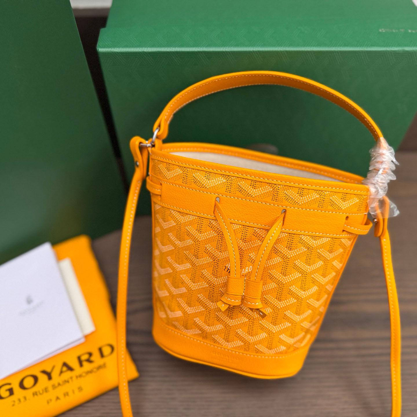 Goyard Petit Flot Mini Bucket Bag - DopestKickz