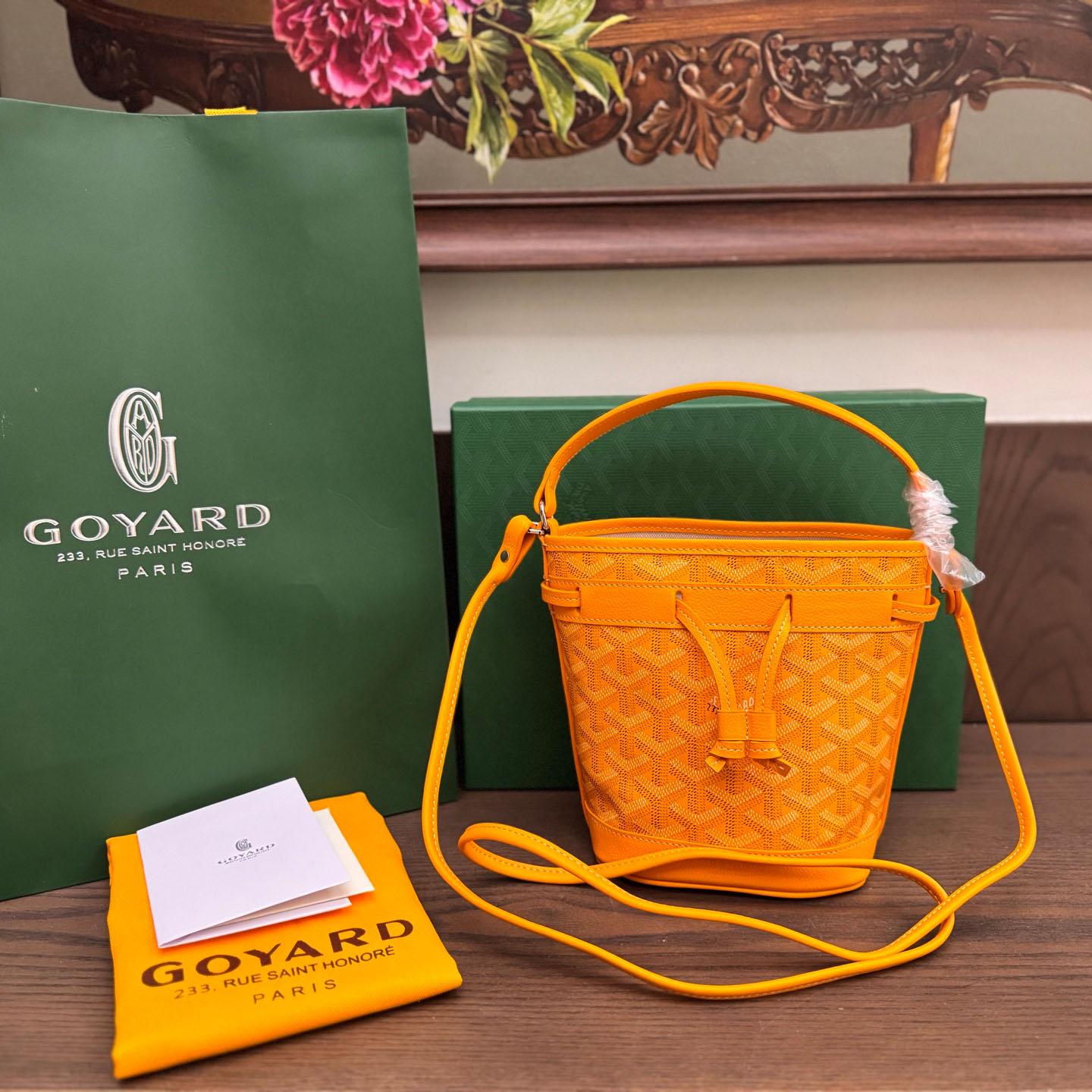 Goyard Petit Flot Mini Bucket Bag - DopestKickz