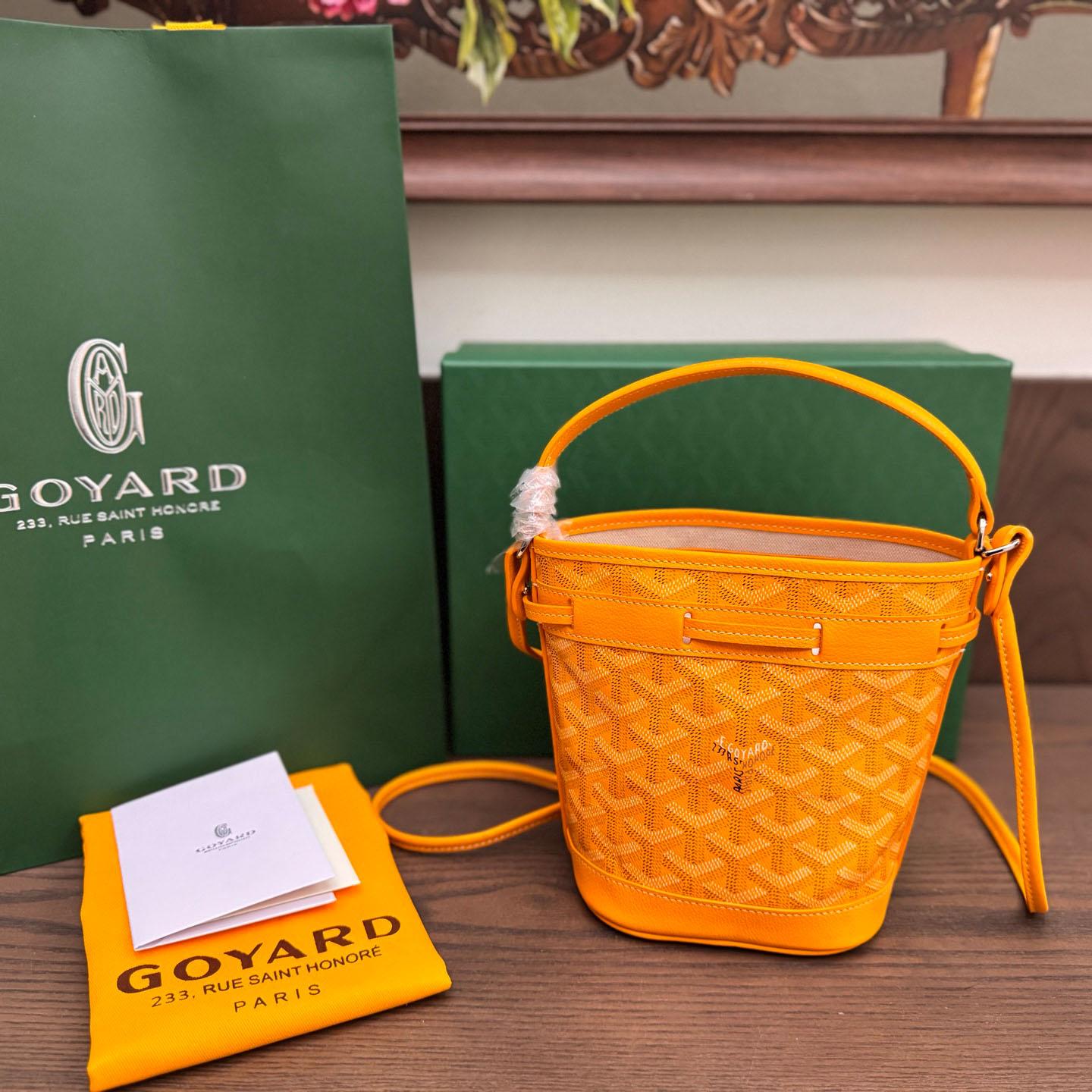 Goyard Petit Flot Mini Bucket Bag - DopestKickz