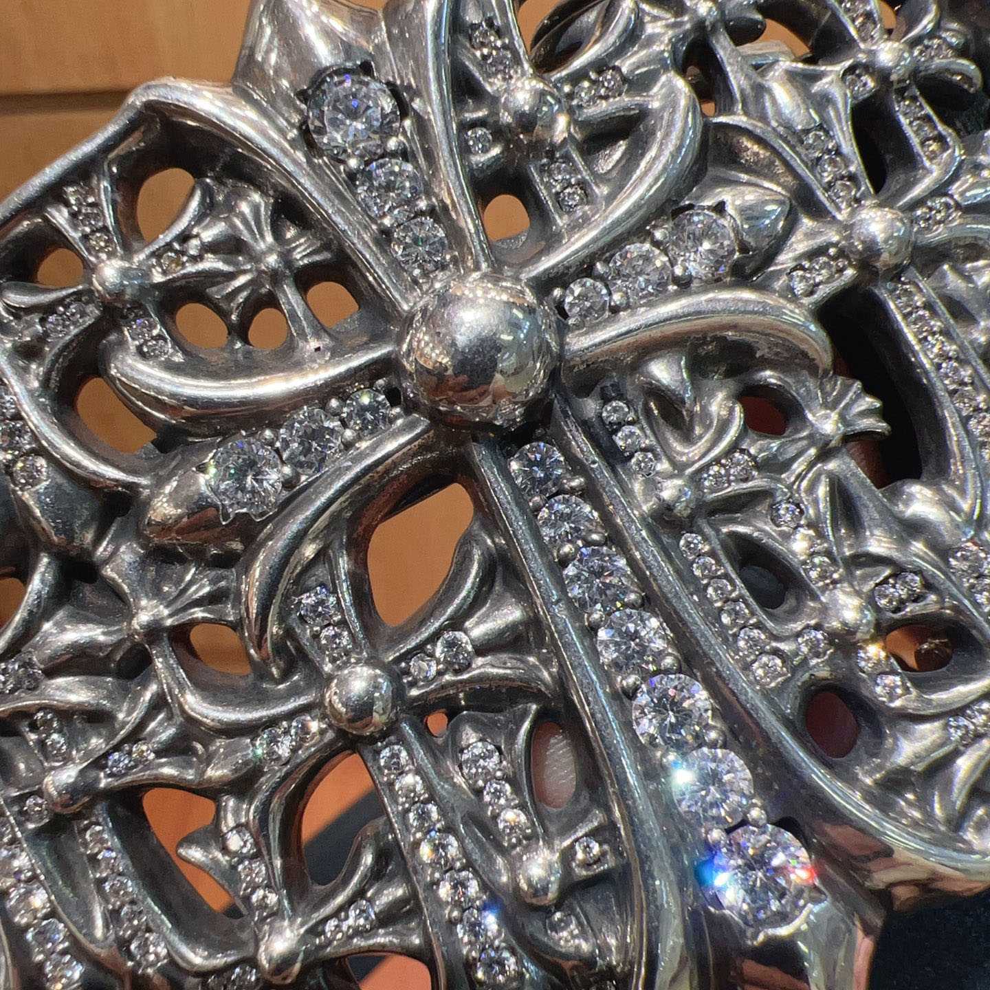 Chrome Hearts Leather Belt   - DopestKickz