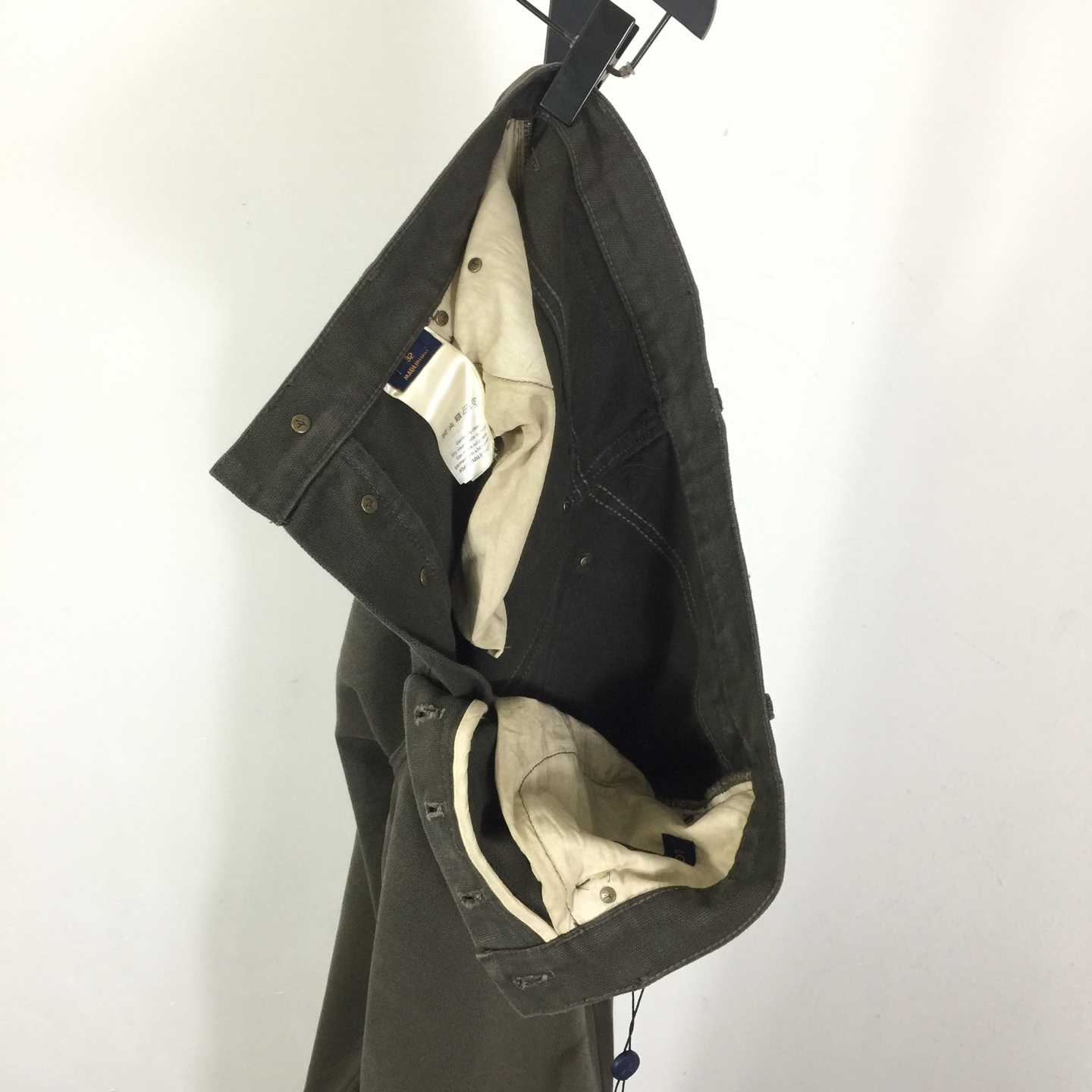 Louis Vuitton Waxed Denim Pants With Signature Turn-Ups   1AJCU6 - DopestKickz