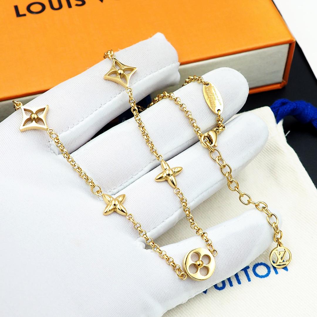 Louis Vuitton LV Iconic Charms Necklace  M02494 - DopestKickz