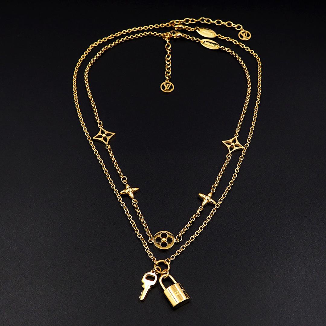 Louis Vuitton LV Iconic Charms Necklace  M02494 - DopestKickz