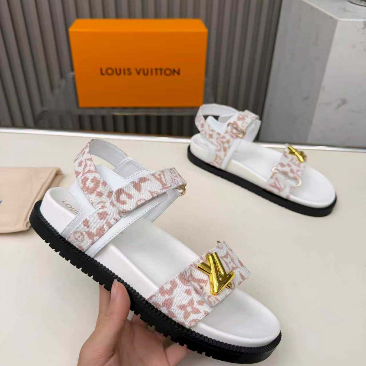 Louis Vuitton LV Sunset Comfort Sandal  1AJL75 - DopestKickz