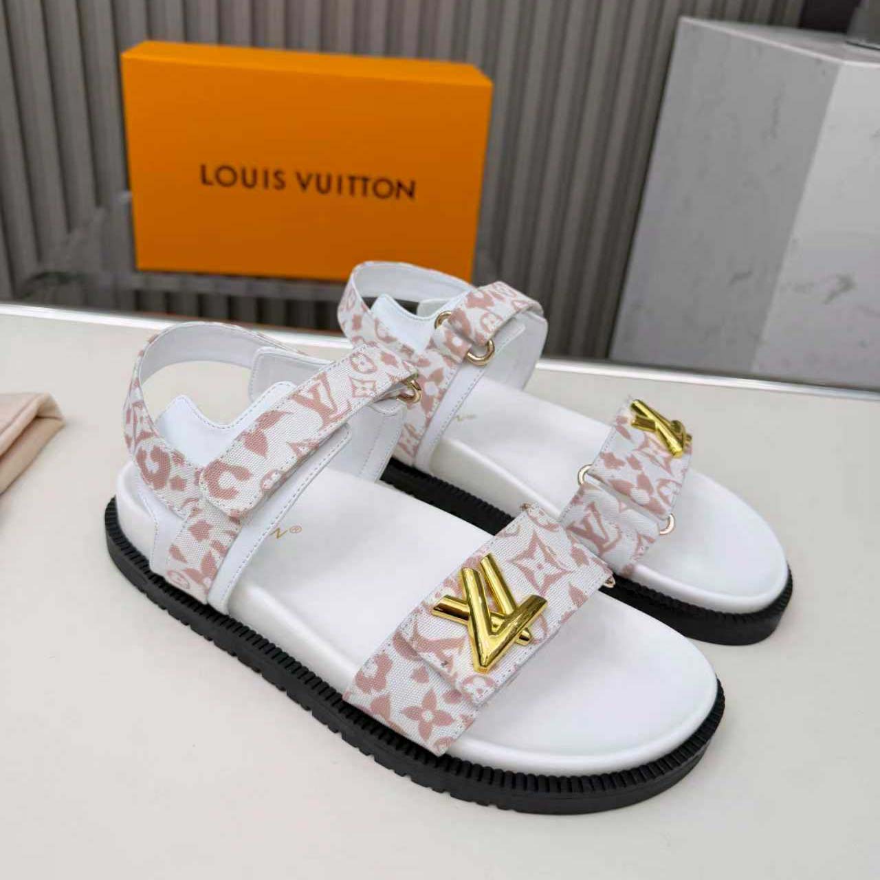 Louis Vuitton LV Sunset Comfort Sandal  1AJL75 - DopestKickz