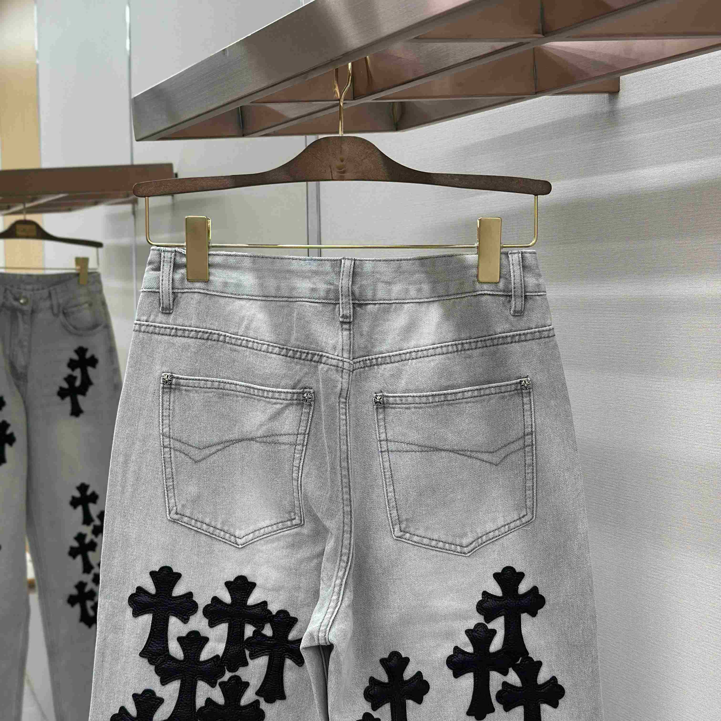 Chrome Hearts Jeans - DopestKickz