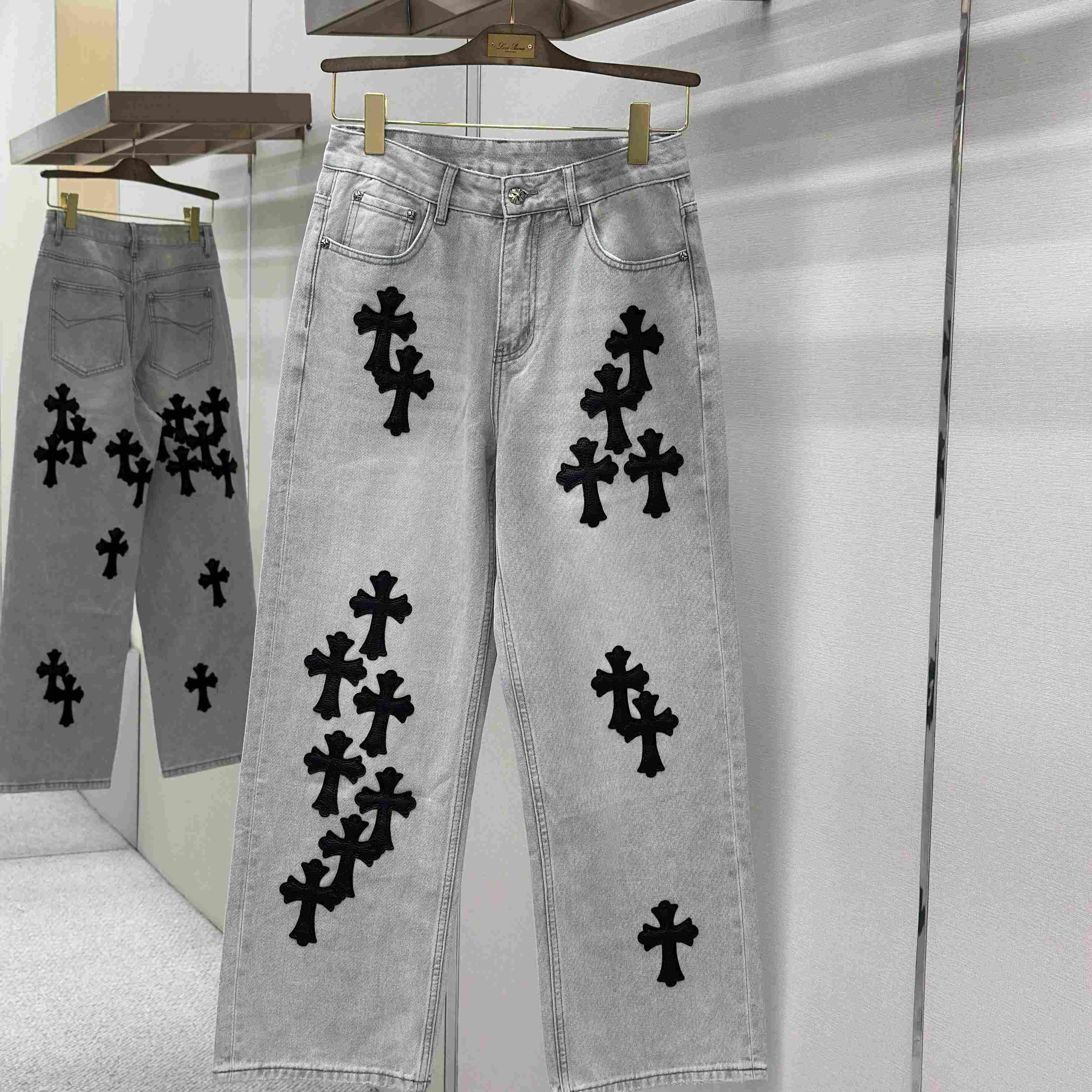 Chrome Hearts Jeans - DopestKickz