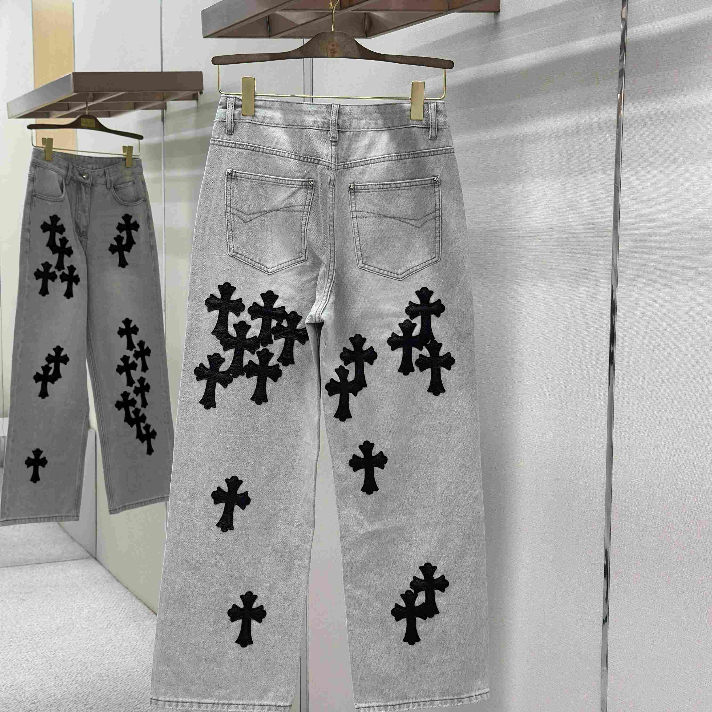 Chrome Hearts Jeans - DopestKickz
