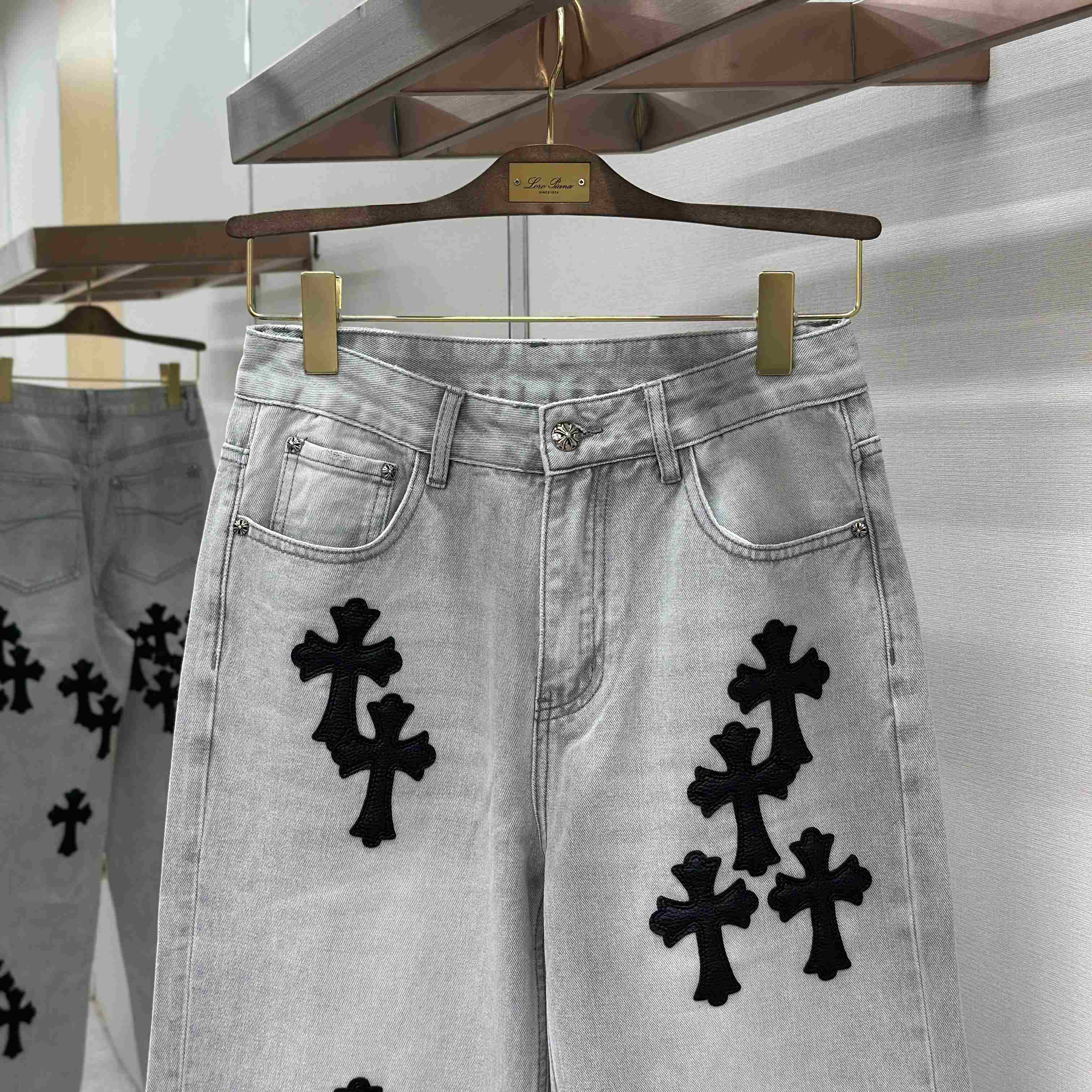 Chrome Hearts Jeans - DopestKickz