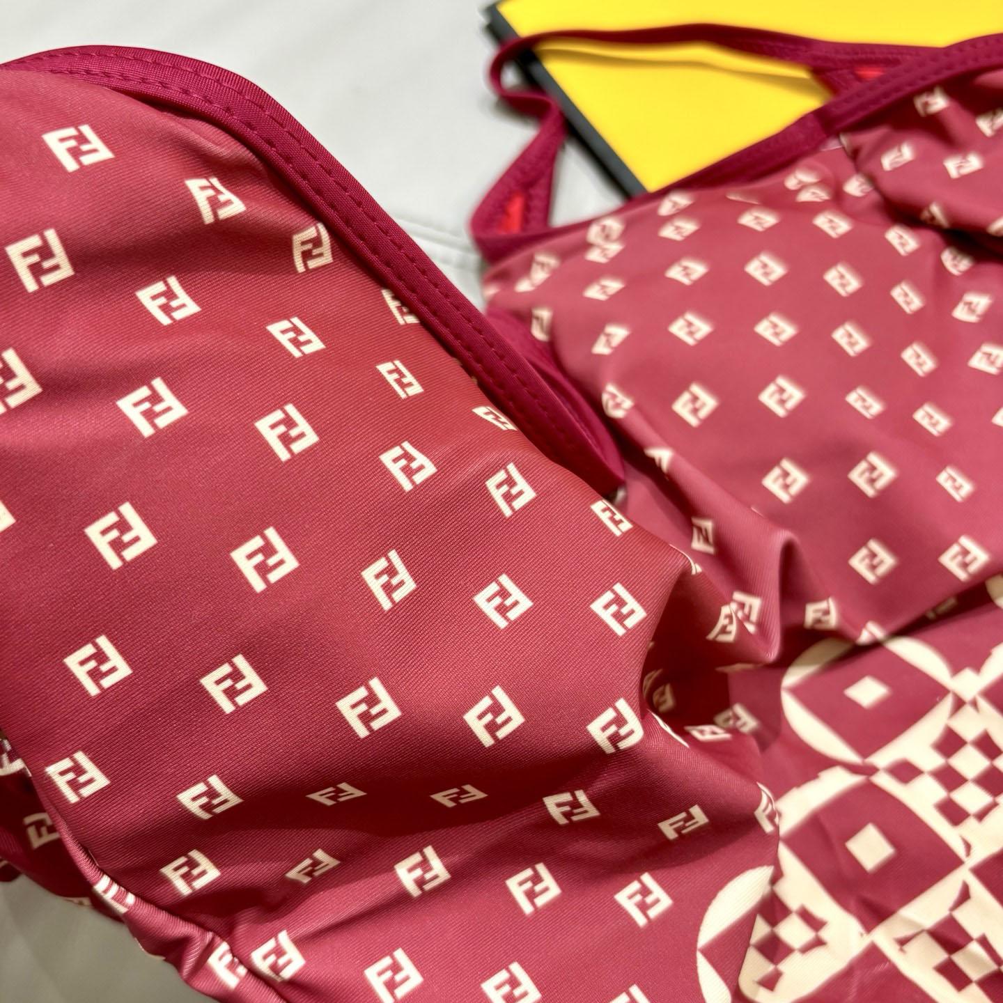 Fendi Geometric Pattern Printed Swimsuit - DopestKickz