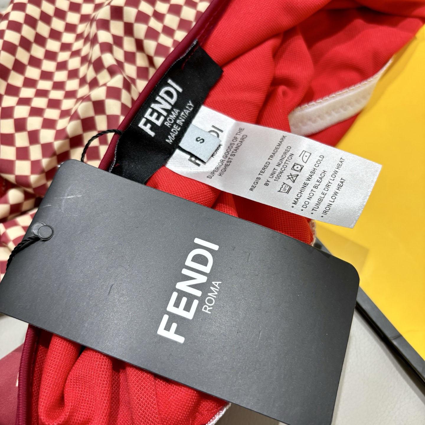 Fendi Geometric Pattern Printed Swimsuit - DopestKickz