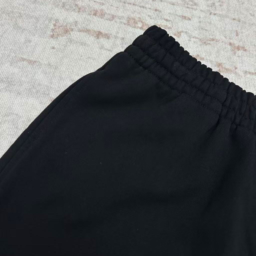 Balenciaga Political Campaign Sweat Shorts In Black - DopestKickz