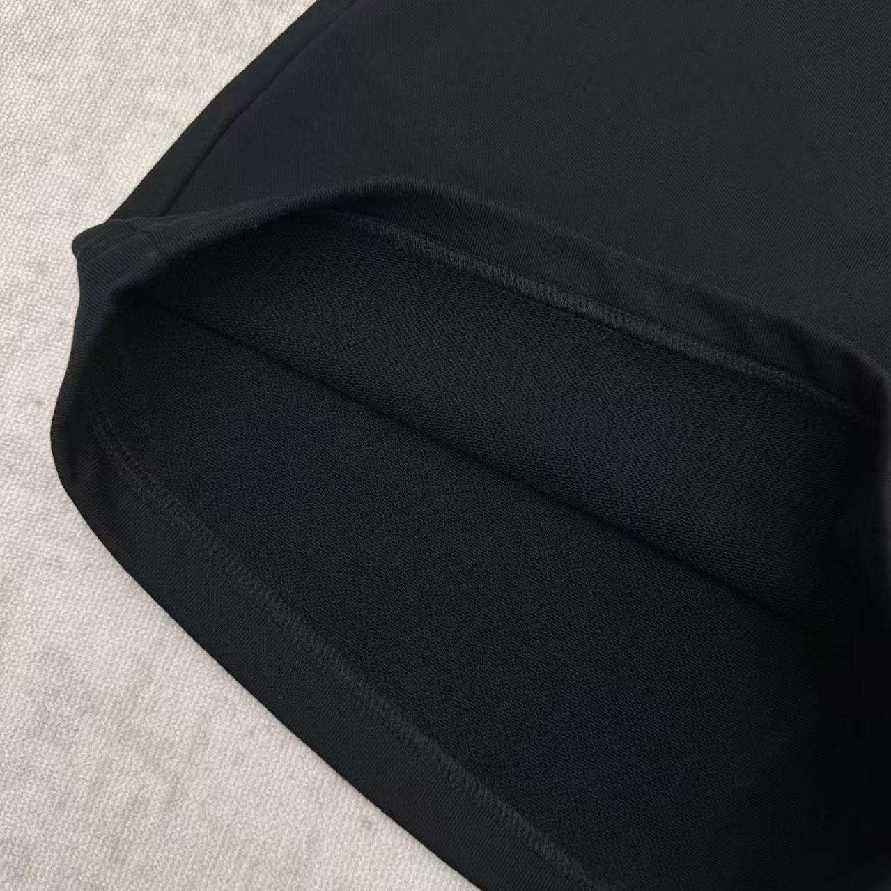 Balenciaga Political Campaign Sweat Shorts In Black - DopestKickz