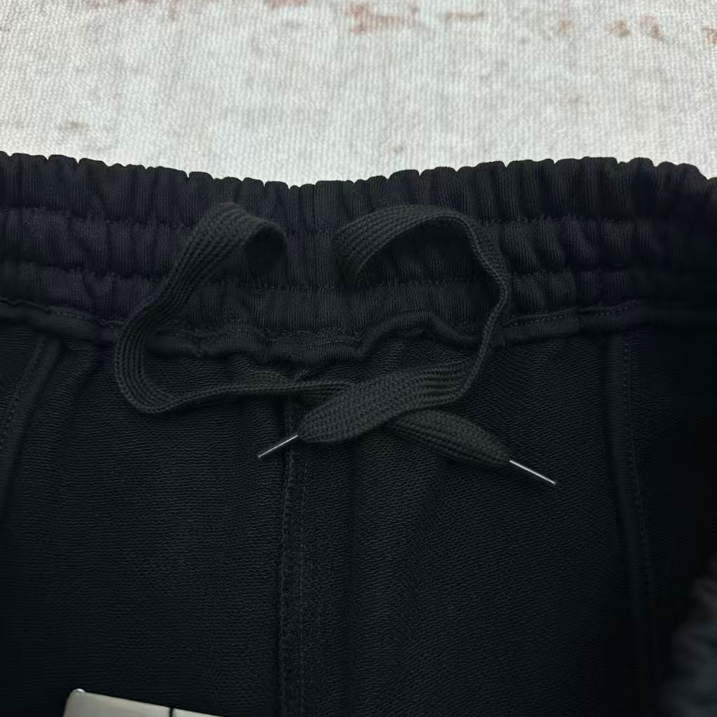 Balenciaga Political Campaign Sweat Shorts In Black - DopestKickz