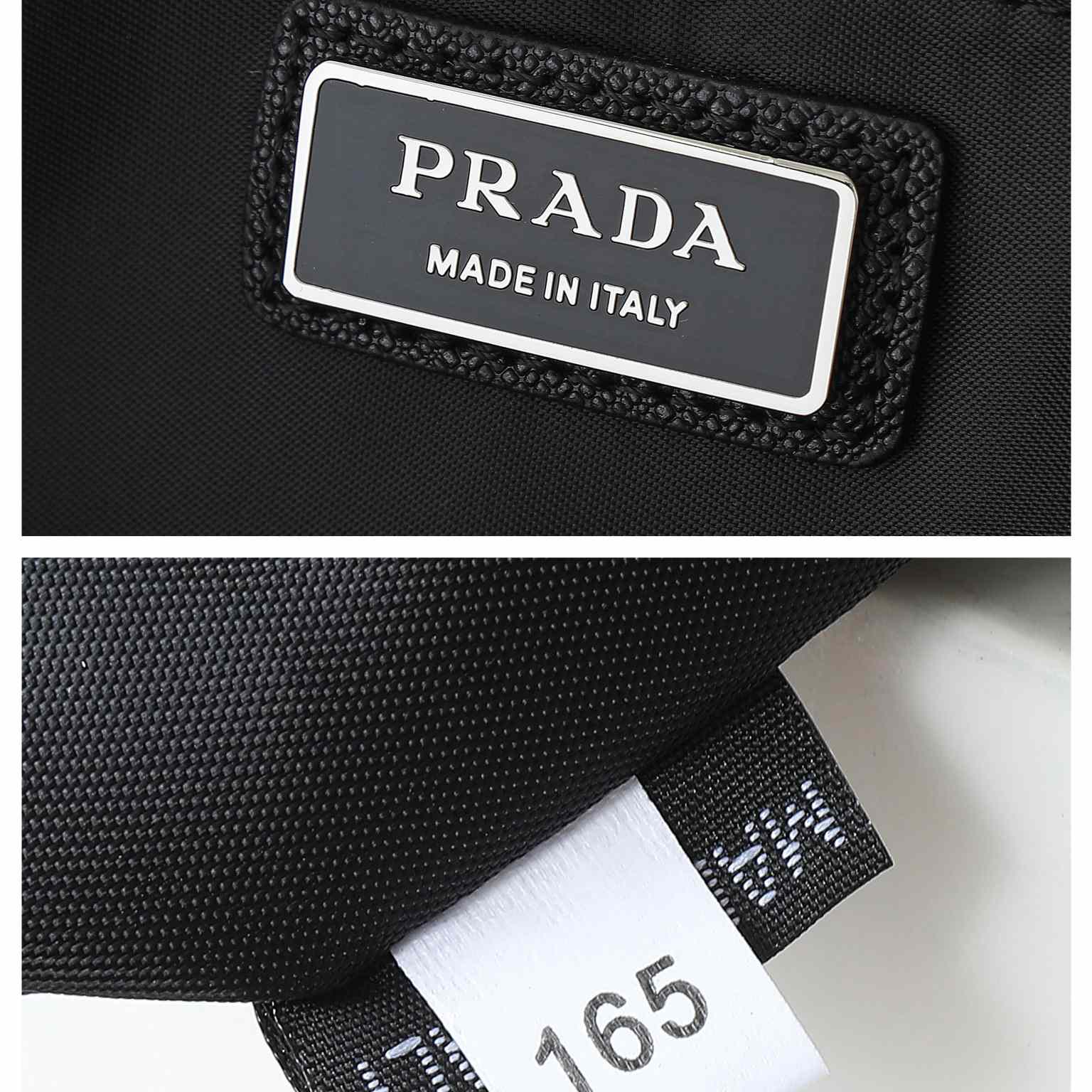 Prada Large Re-Nylon And Saffiano leather shoulder bag - DopestKickz