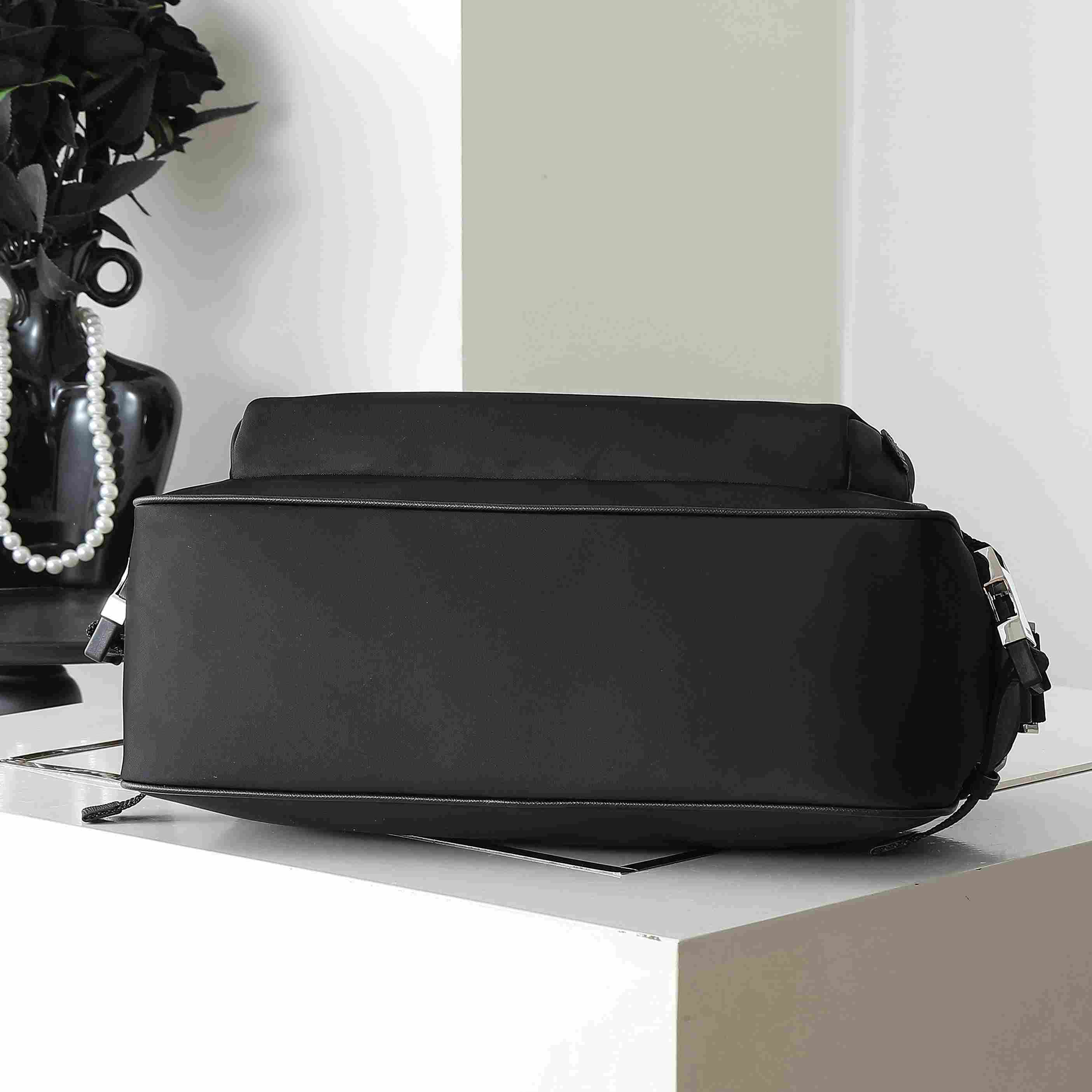 Prada Large Re-Nylon And Saffiano leather shoulder bag - DopestKickz