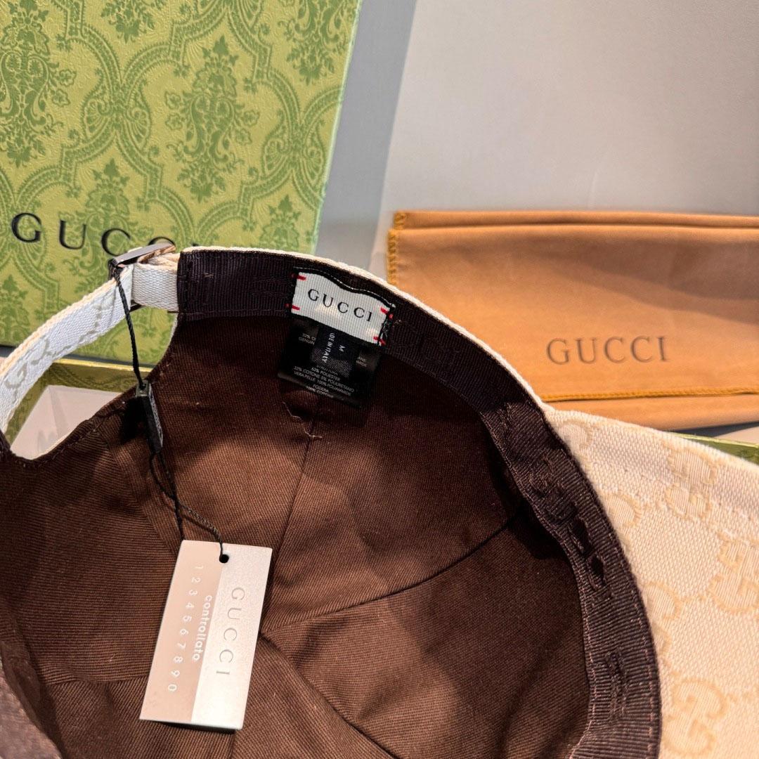 Gucci GG Canvas Baseball Hat - DopestKickz