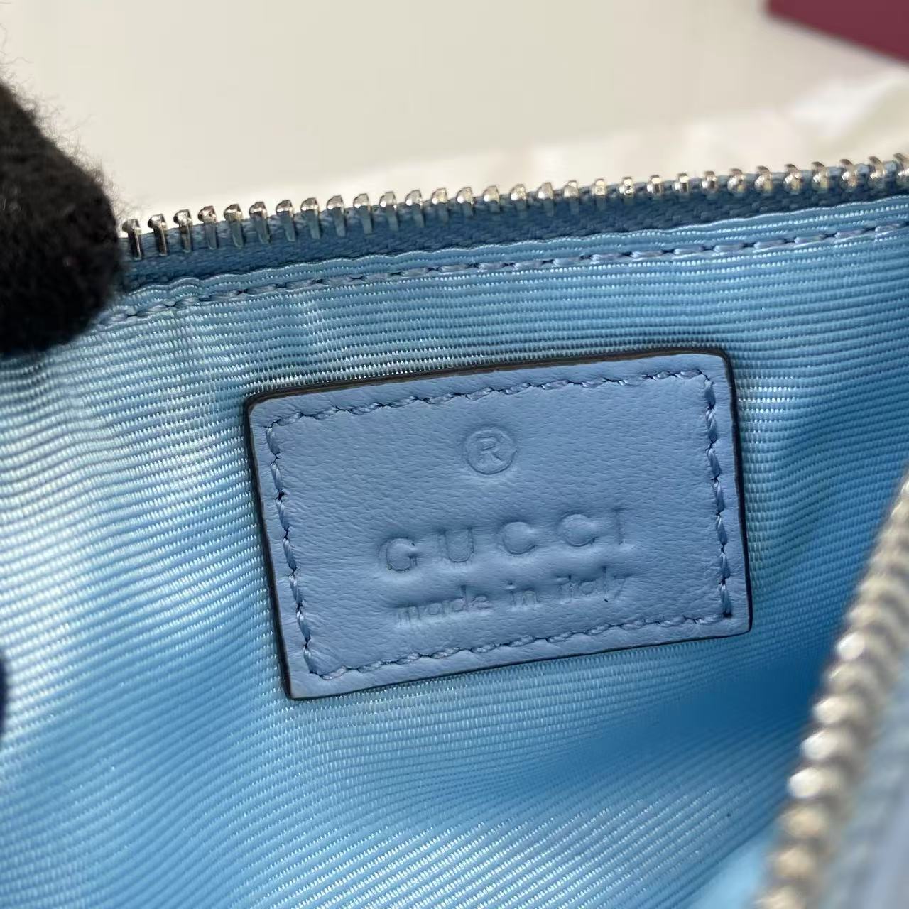 Gucci GG Marmont Zip Key Pouch - DopestKickz