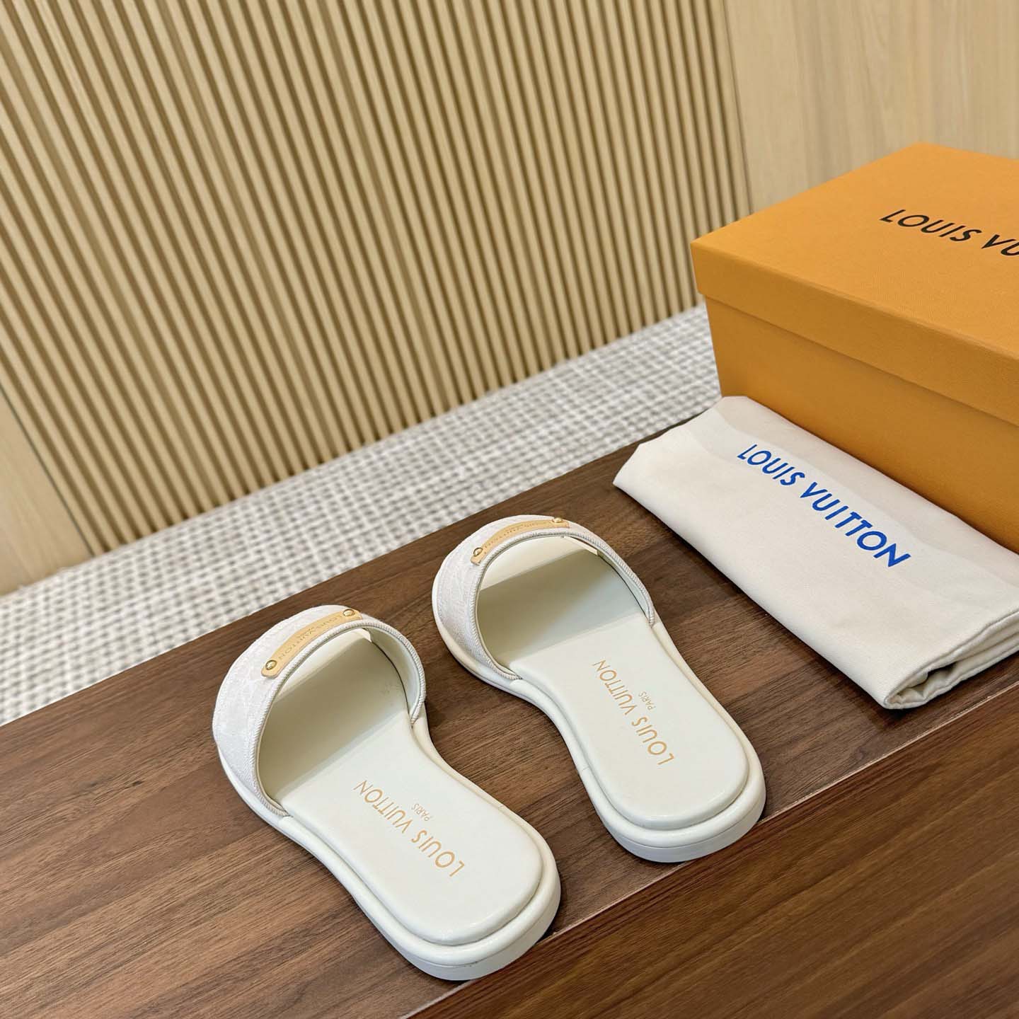 Louis Vuitton Lily Flat Mule   1AJPML - DopestKickz