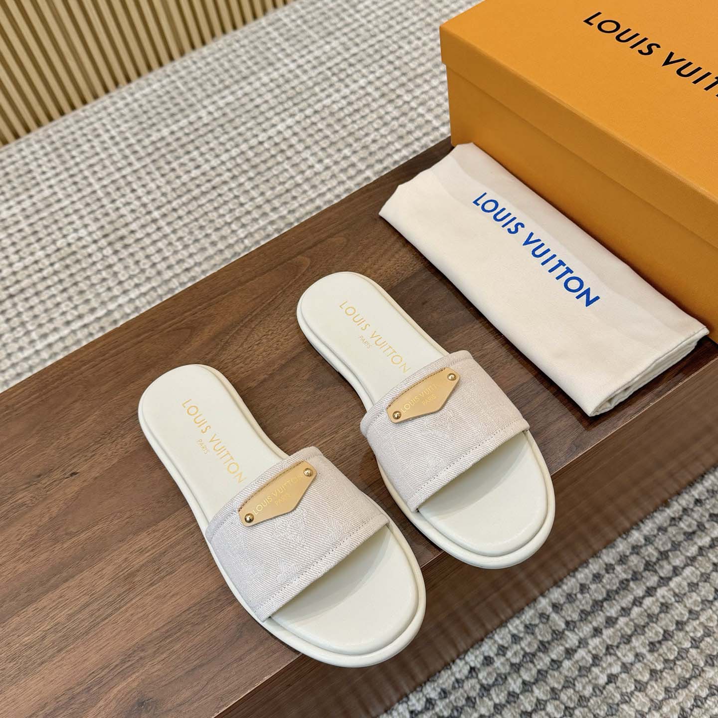 Louis Vuitton Lily Flat Mule   1AJPML - DopestKickz