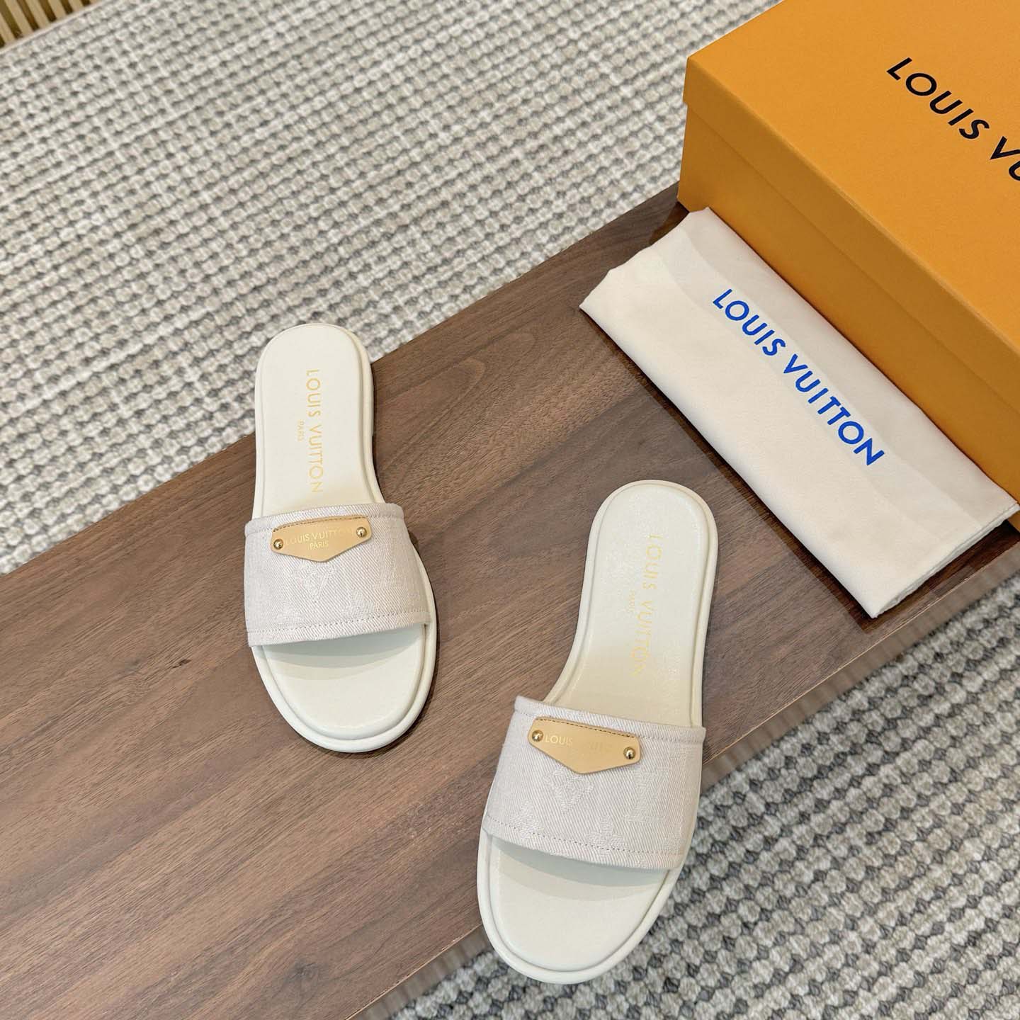 Louis Vuitton Lily Flat Mule   1AJPML - DopestKickz