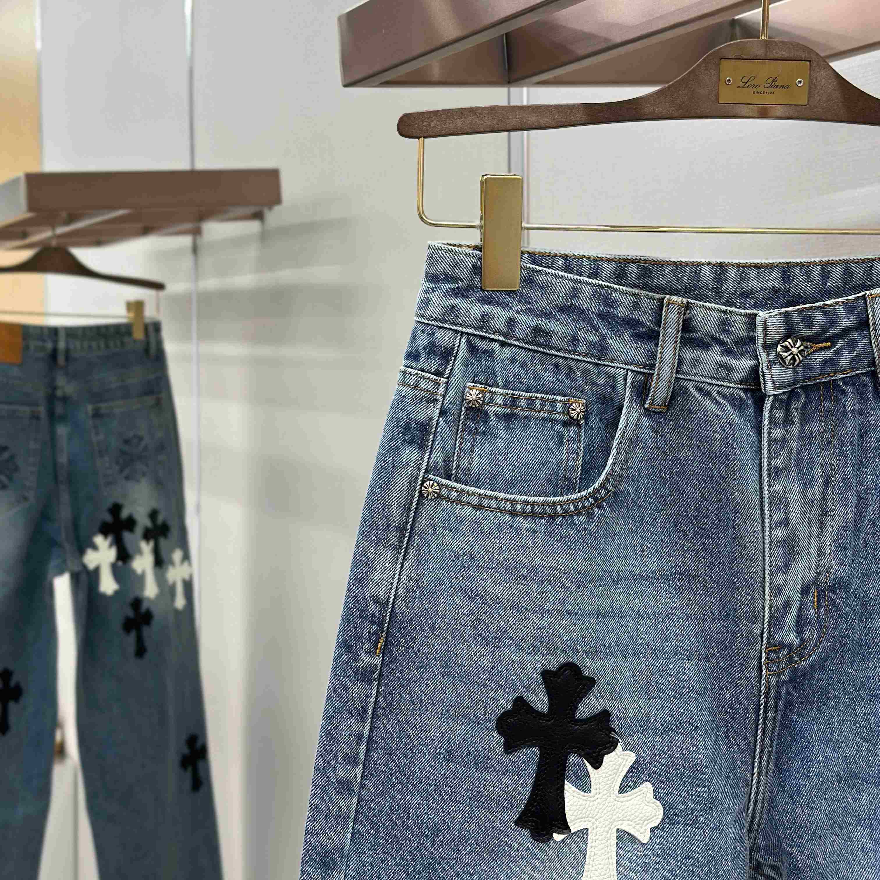 Chrome Hearts Jeans - DopestKickz