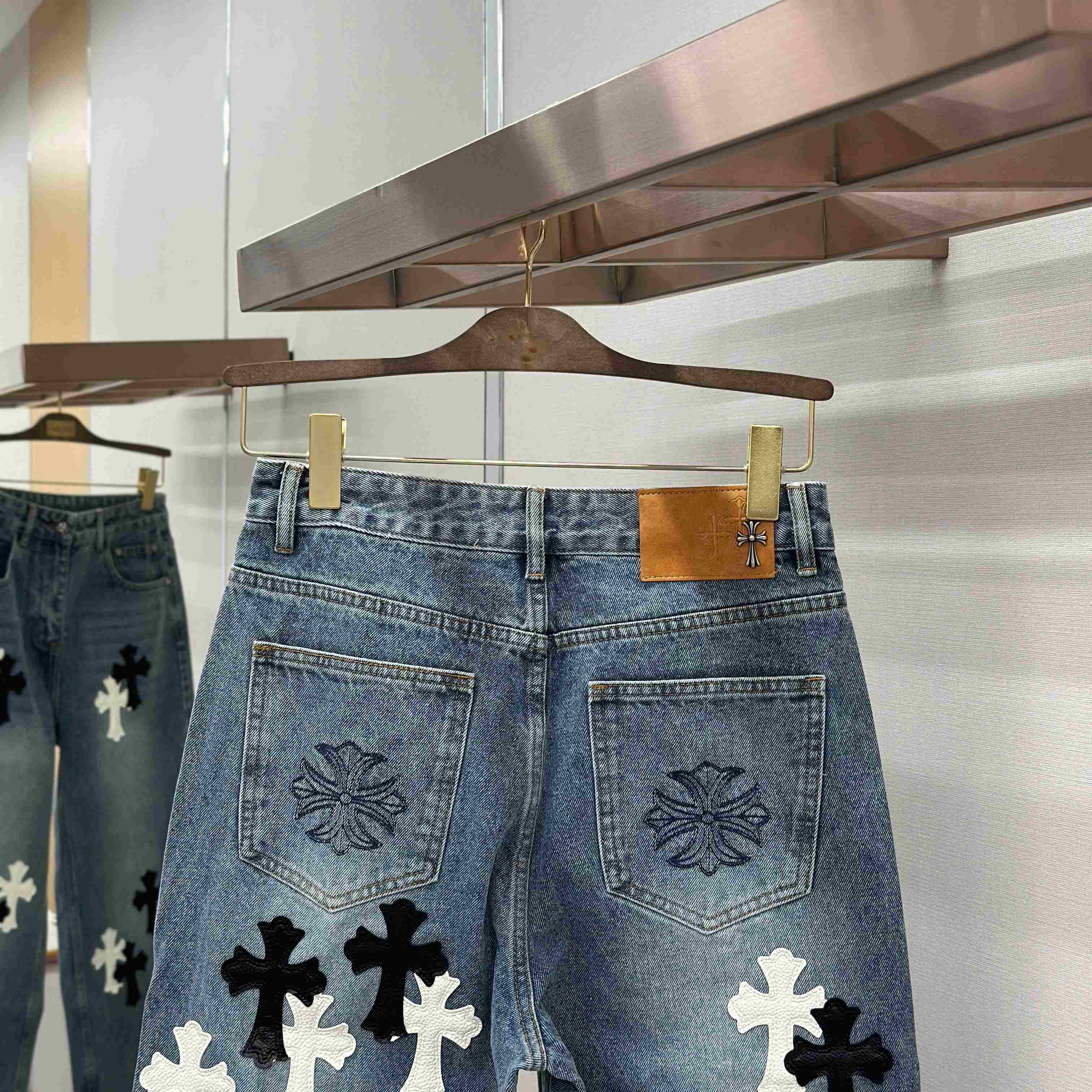 Chrome Hearts Jeans - DopestKickz