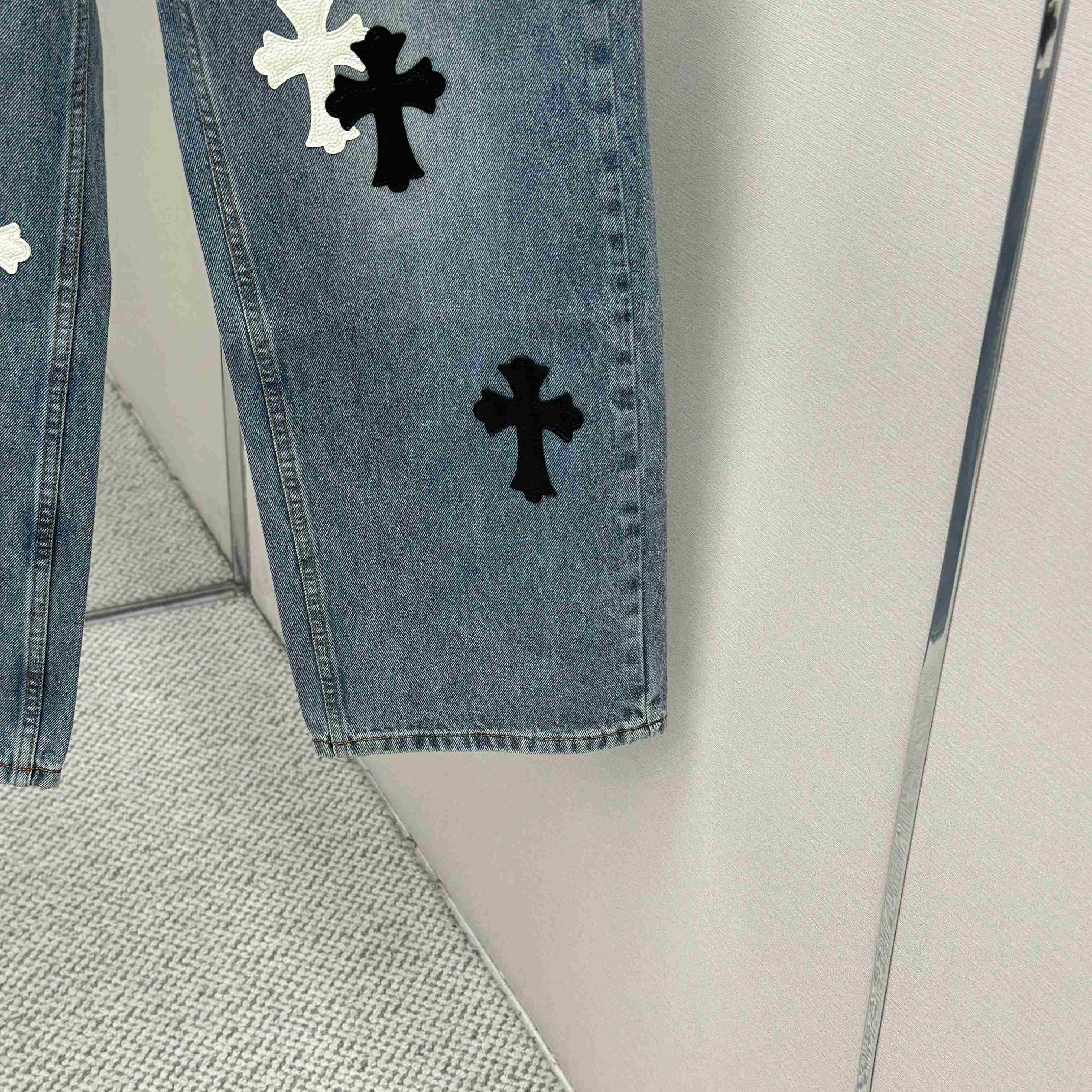 Chrome Hearts Jeans - DopestKickz