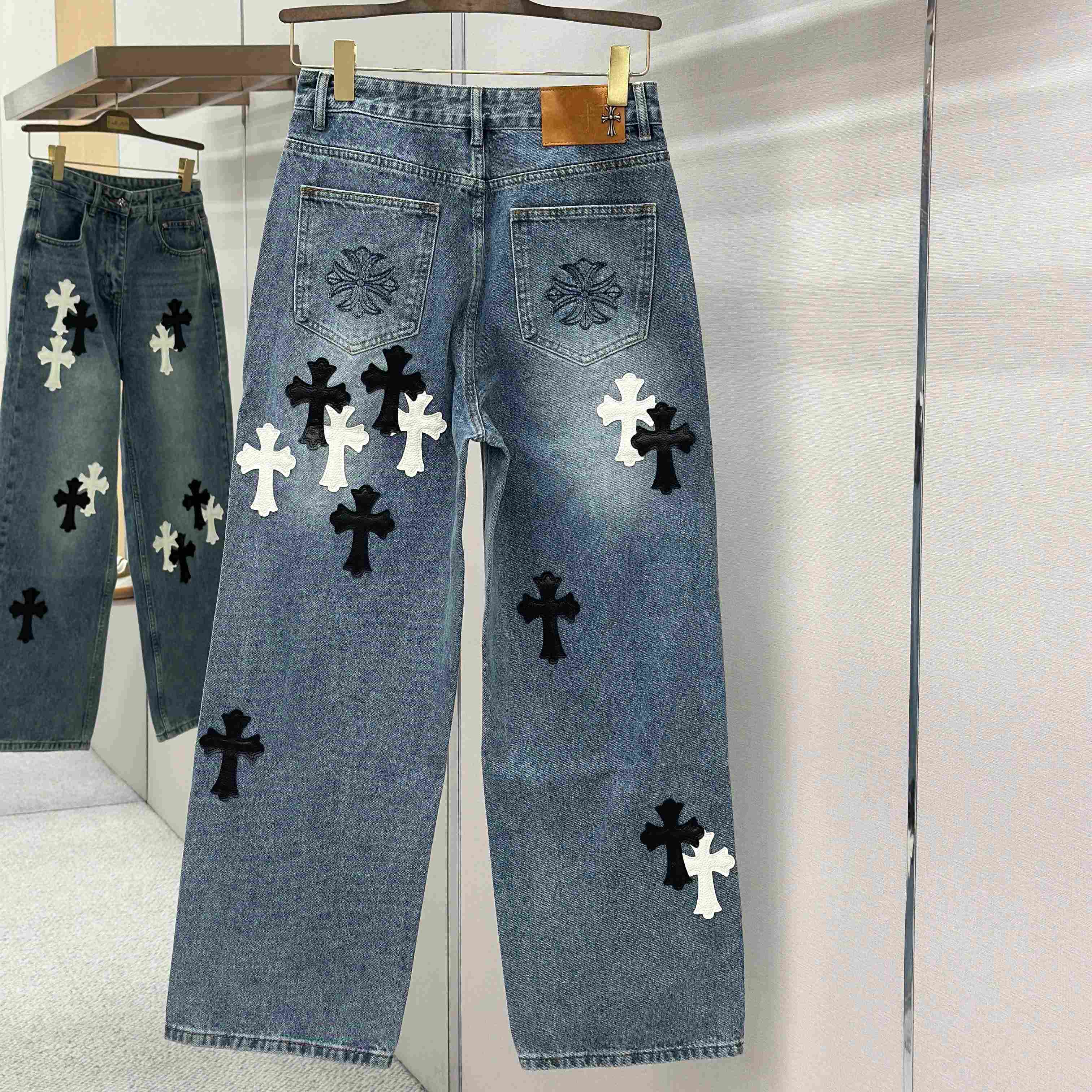 Chrome Hearts Jeans - DopestKickz