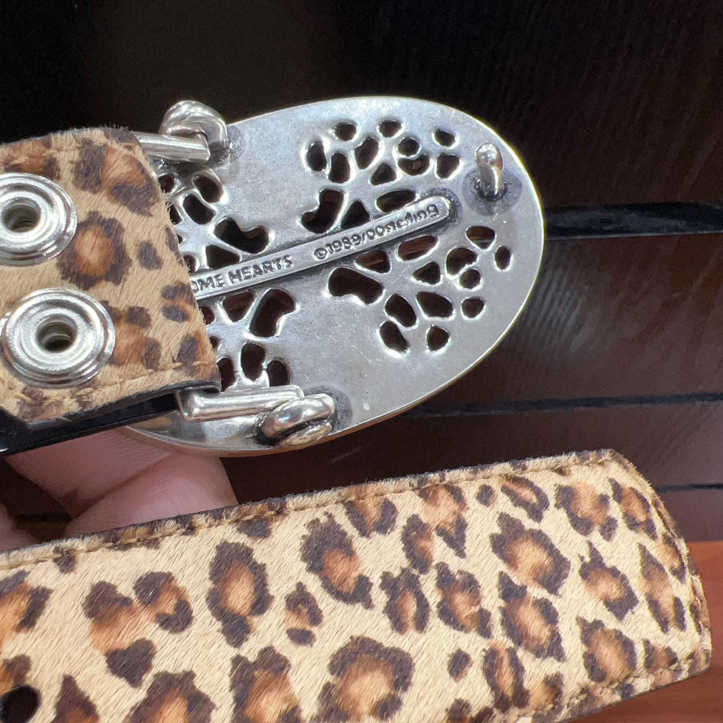 Chrome Hearts Leather Belt   - DopestKickz