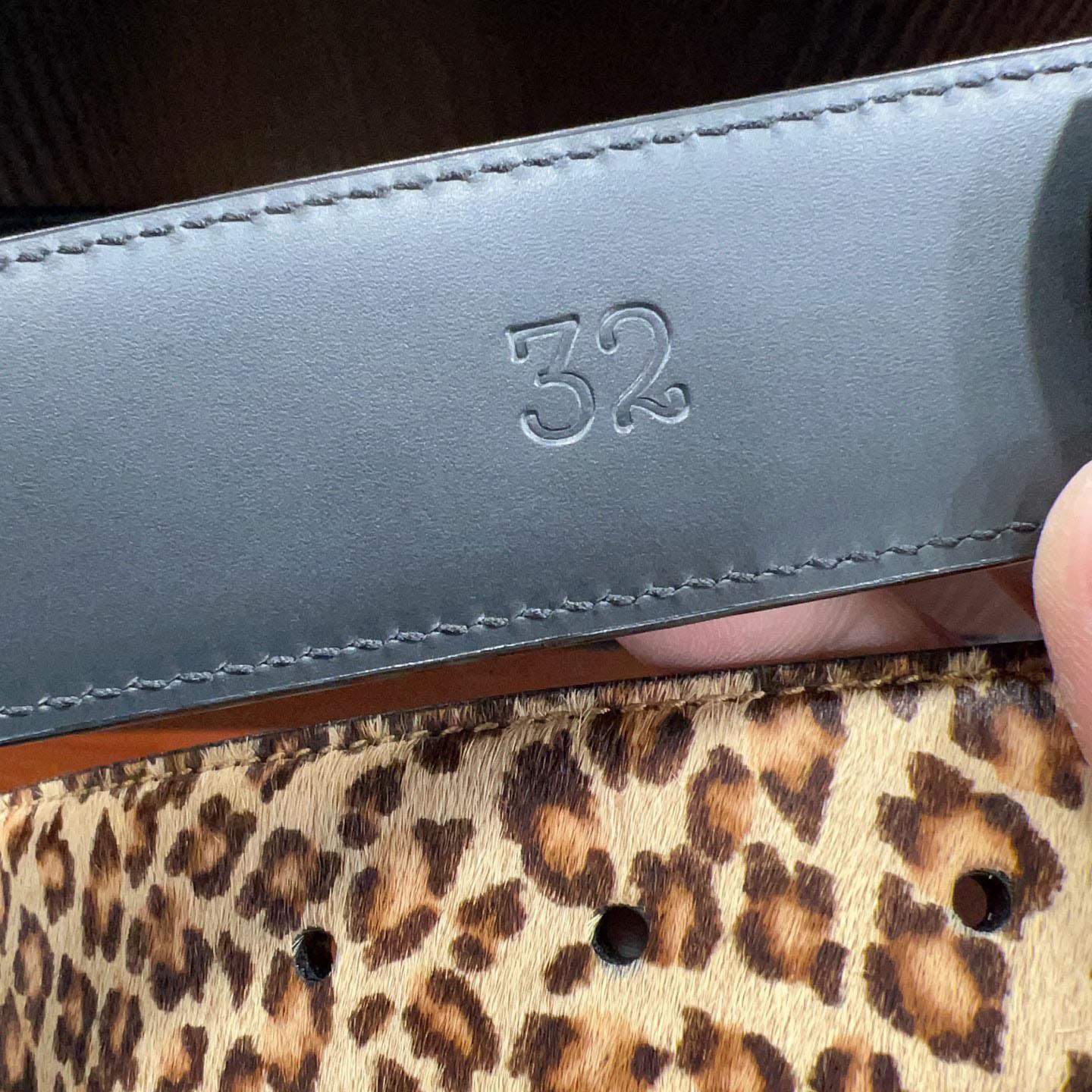 Chrome Hearts Leather Belt   - DopestKickz