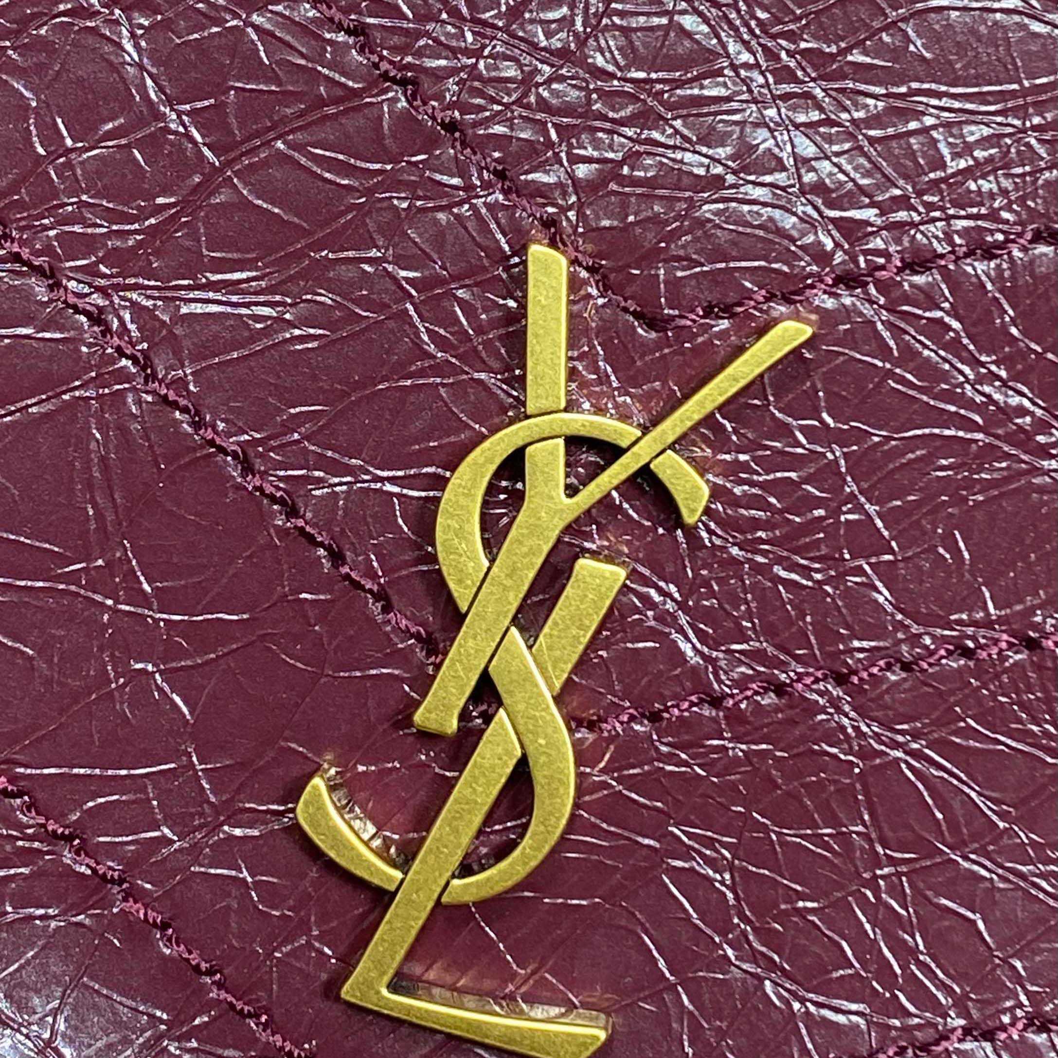 Saint Laurent Nini Small Shopping In Vintage Leather  - DopestKickz