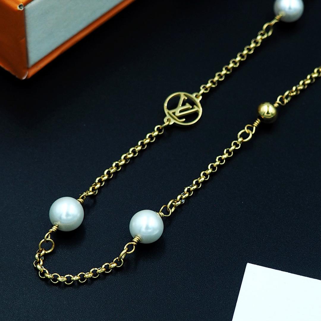 Louis Vuitton LV Mix Chains Necklace   M02516 - DopestKickz